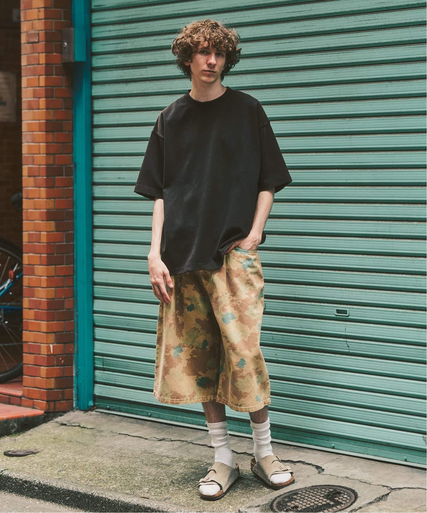 デニムワイドショーツ（ショート・ハーフパンツ）｜417 EDIFICE