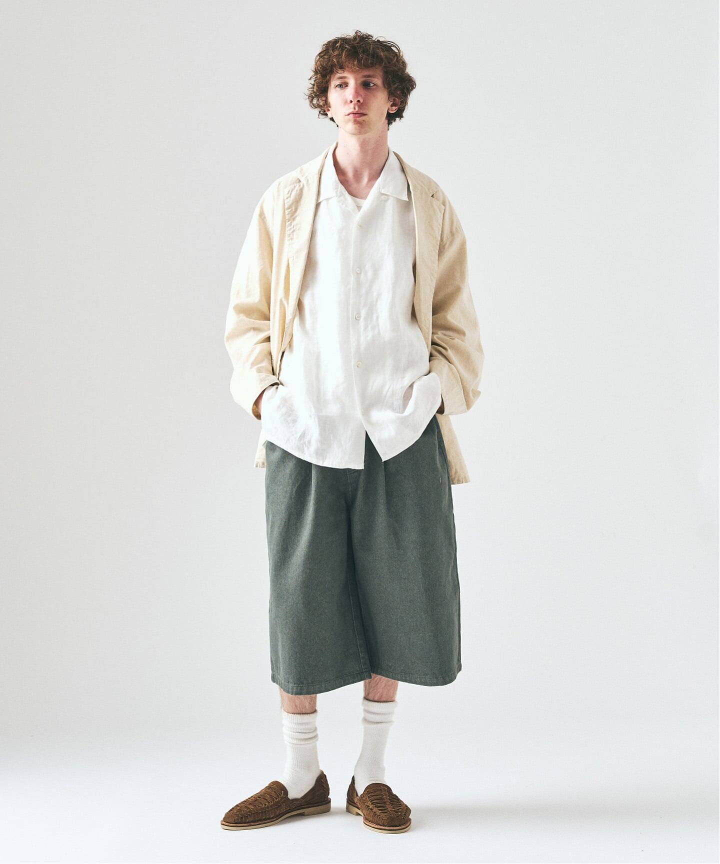 デニムワイドショーツ（ショート・ハーフパンツ）｜417 EDIFICE