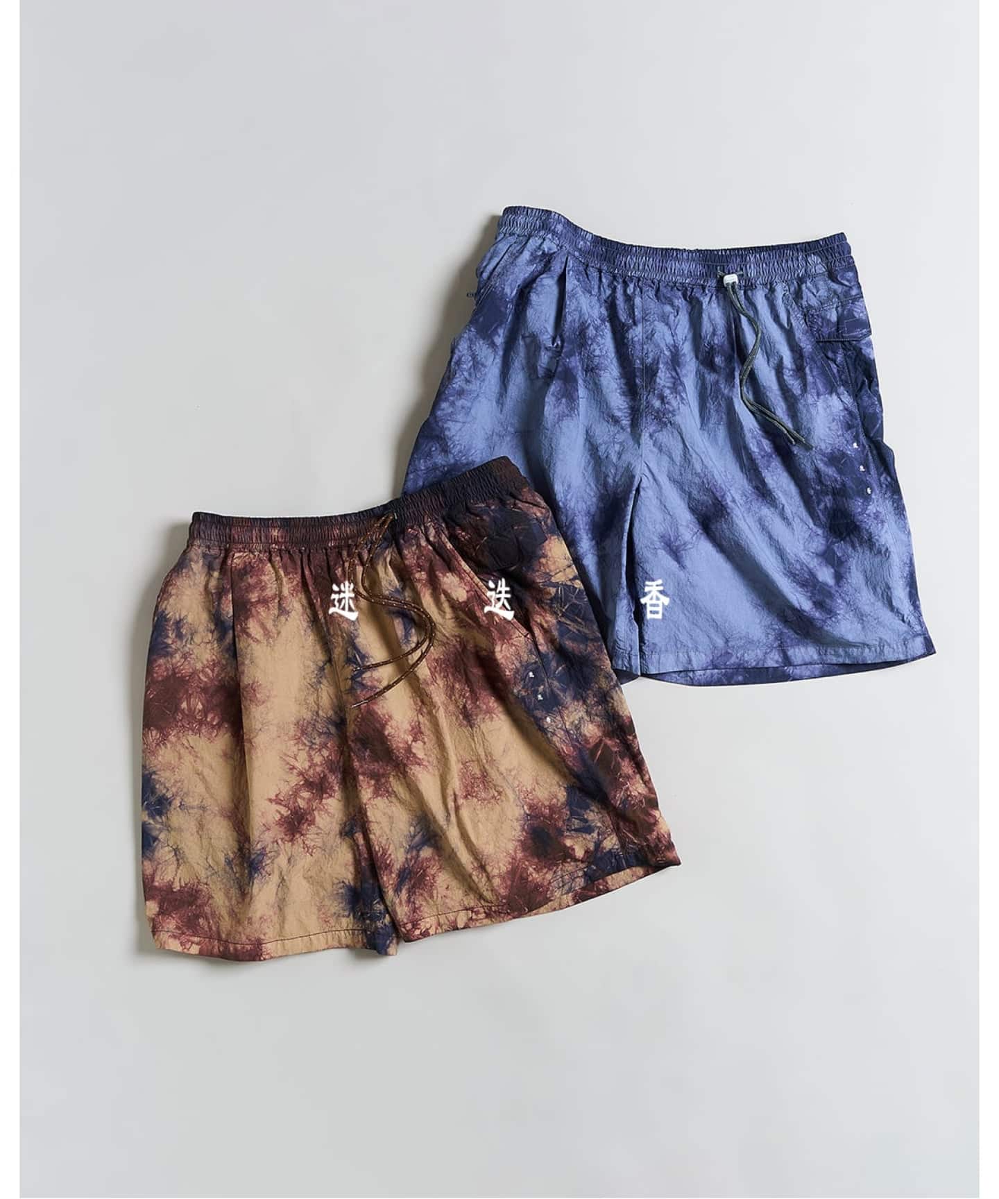 迷迭香 / マンネンロウ OVER DYE HARVEST SHORTS（ショート・ハーフ