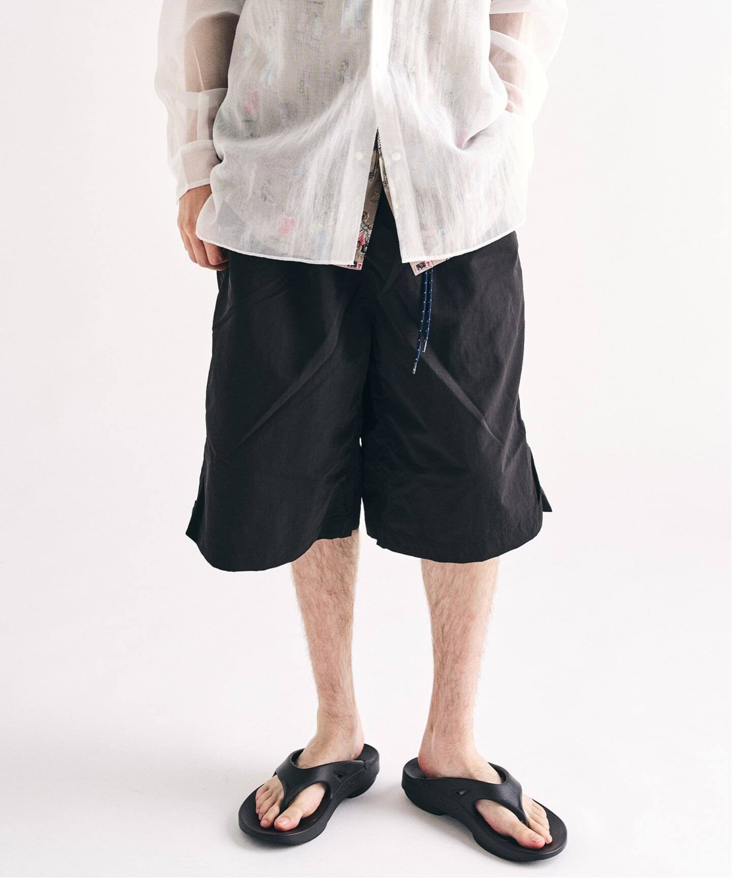 迷迭香 / マンネンロウ 417別注 NYLON HARVEST LOOSE SHORTS（ショート