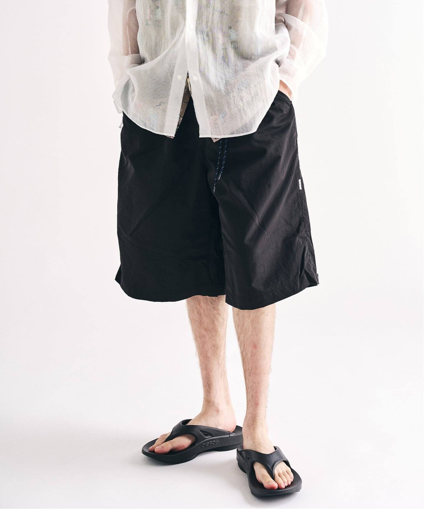 迷迭香 / マンネンロウ 417別注 NYLON HARVEST LOOSE SHORTS（ショート