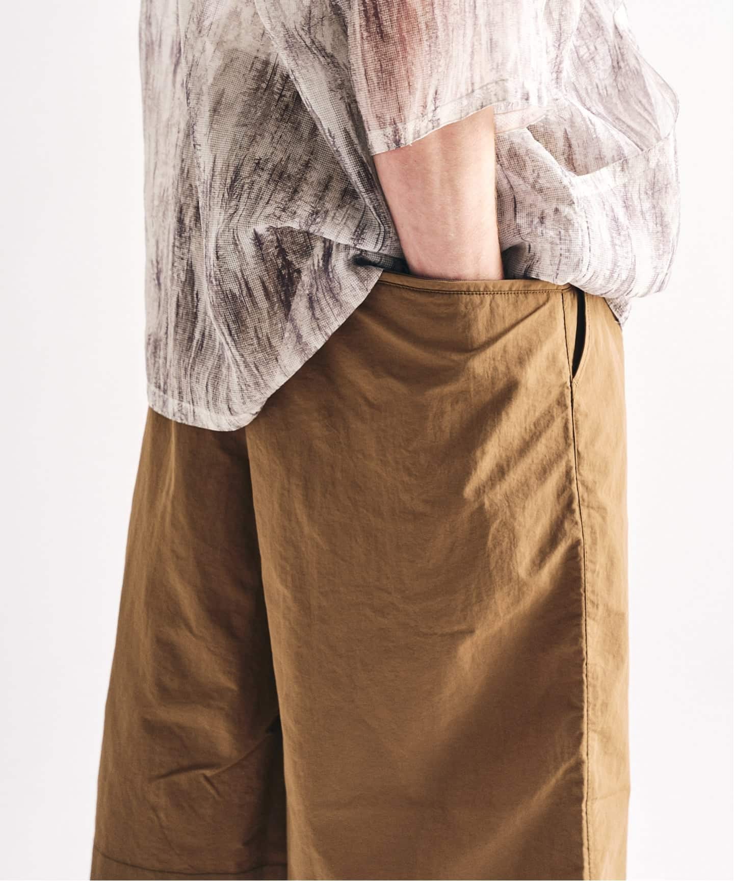 迷迭香 / マンネンロウ 417別注 NYLON HARVEST LOOSE SHORTS（ショート