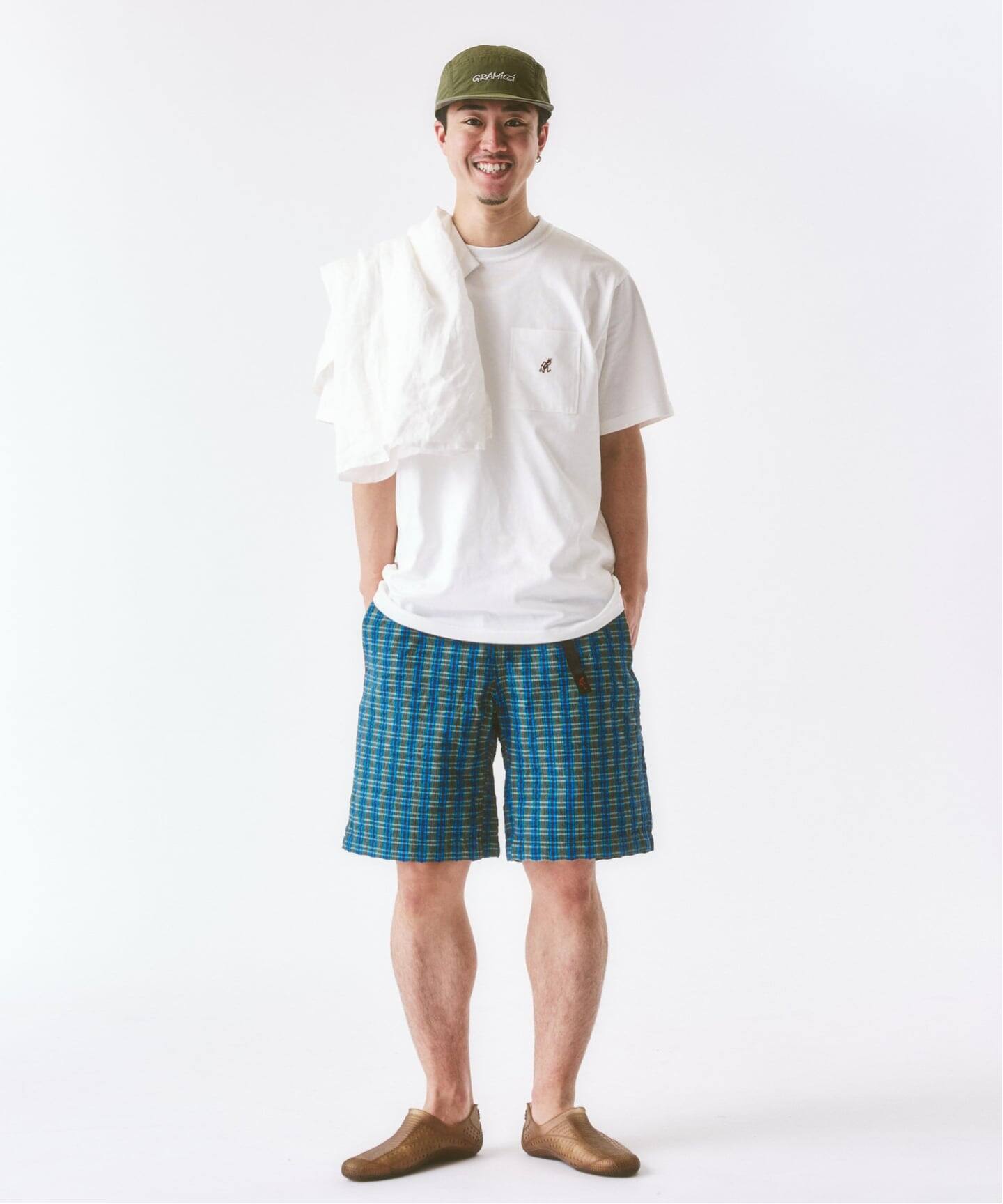 Gramicci / グラミチ O.G. G-SHORT SEERSUCKER PLAID（ショート