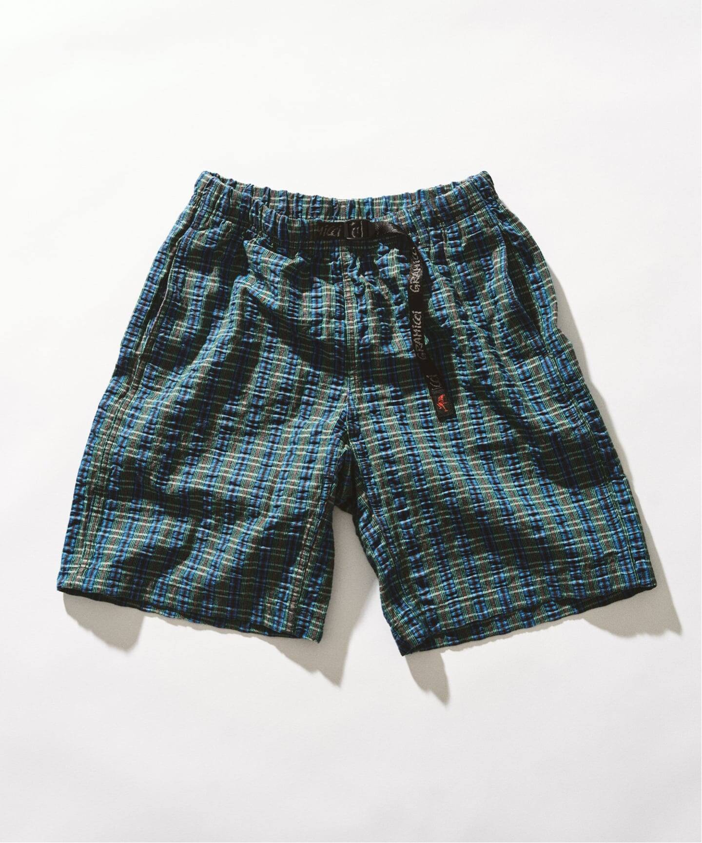 Gramicci / グラミチ O.G. G-SHORT SEERSUCKER PLAID（ショート