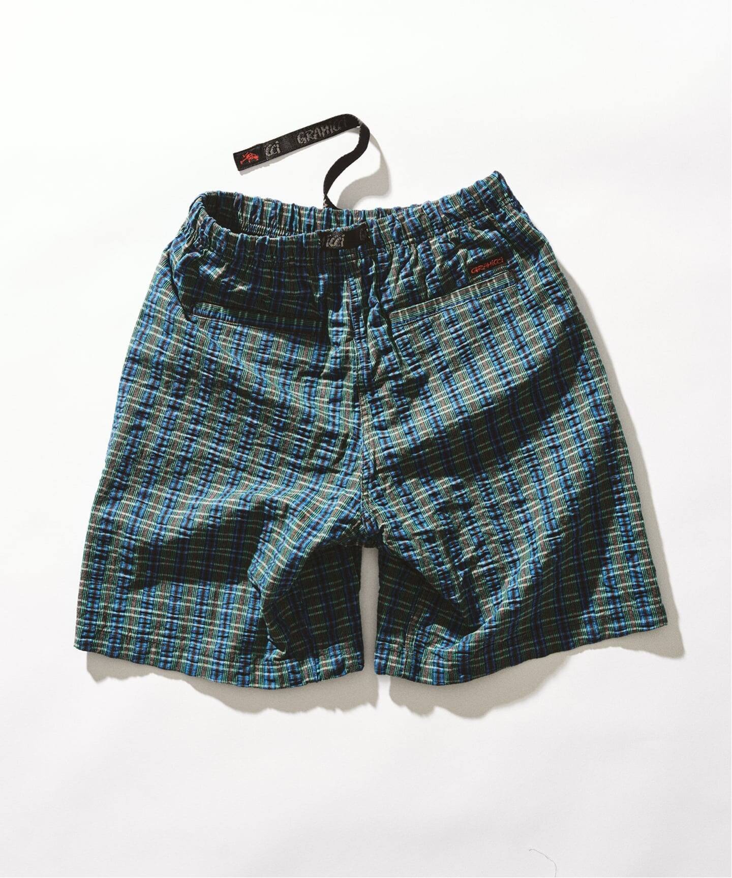 O.G. SEERSUCKER G-SHORT グラミチ　ショーツ　チェック Gramicci / グラミチ O.G. G-SHORT SEERSUCKER PLAID（ショート