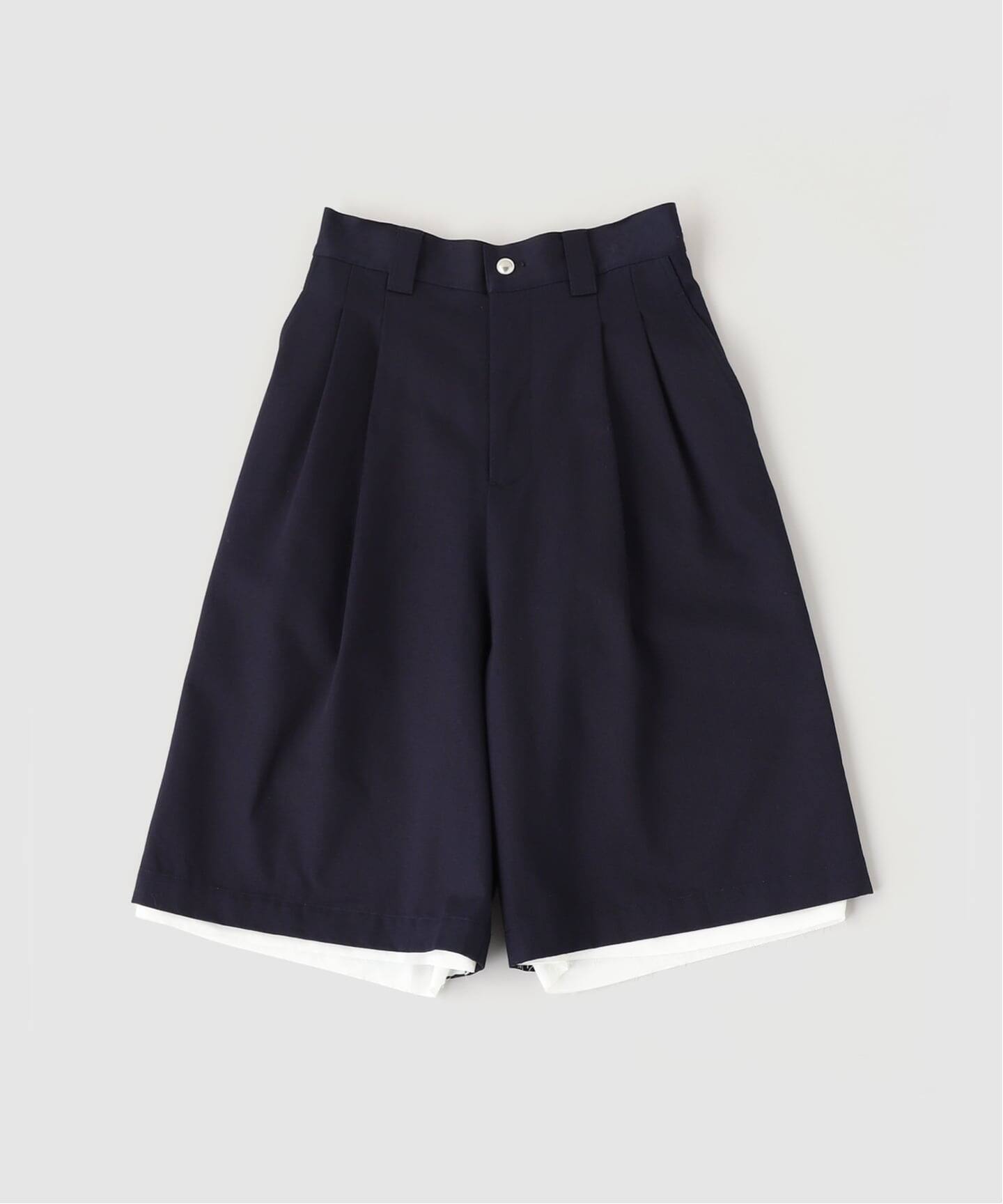 SULVAM / サルバム デニムイージーハーフパンツ（デニムパンツ 
