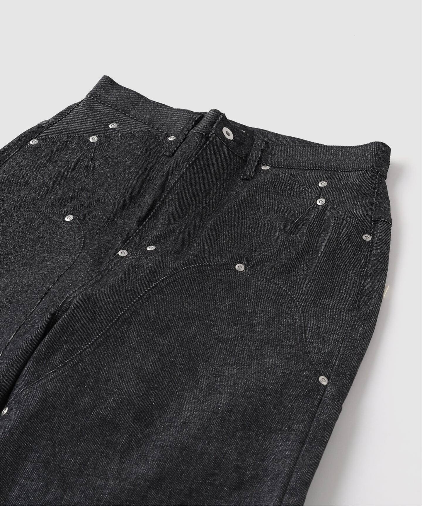 FAF fake as flowers ハーフパンツ！！ FAF (FAKE AS FLOWERS) / NEWCOMMUNE BAGGY DENIM SHORTS RIGID