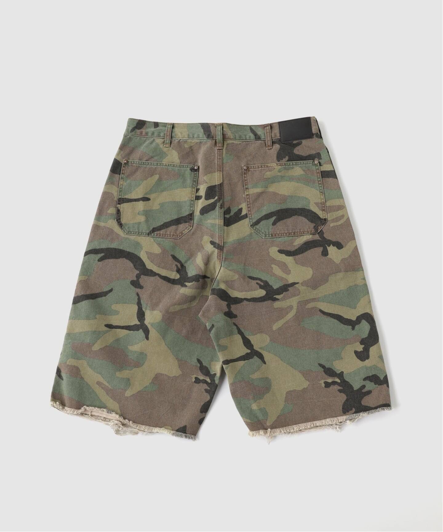 ミヤギヒデタカ　ワークパンツショーツ　デニム　ハーフパンツ MIYAGIHIDETAKA / ミヤギヒデタカ WORK SHORTS（ショート・ハーフ