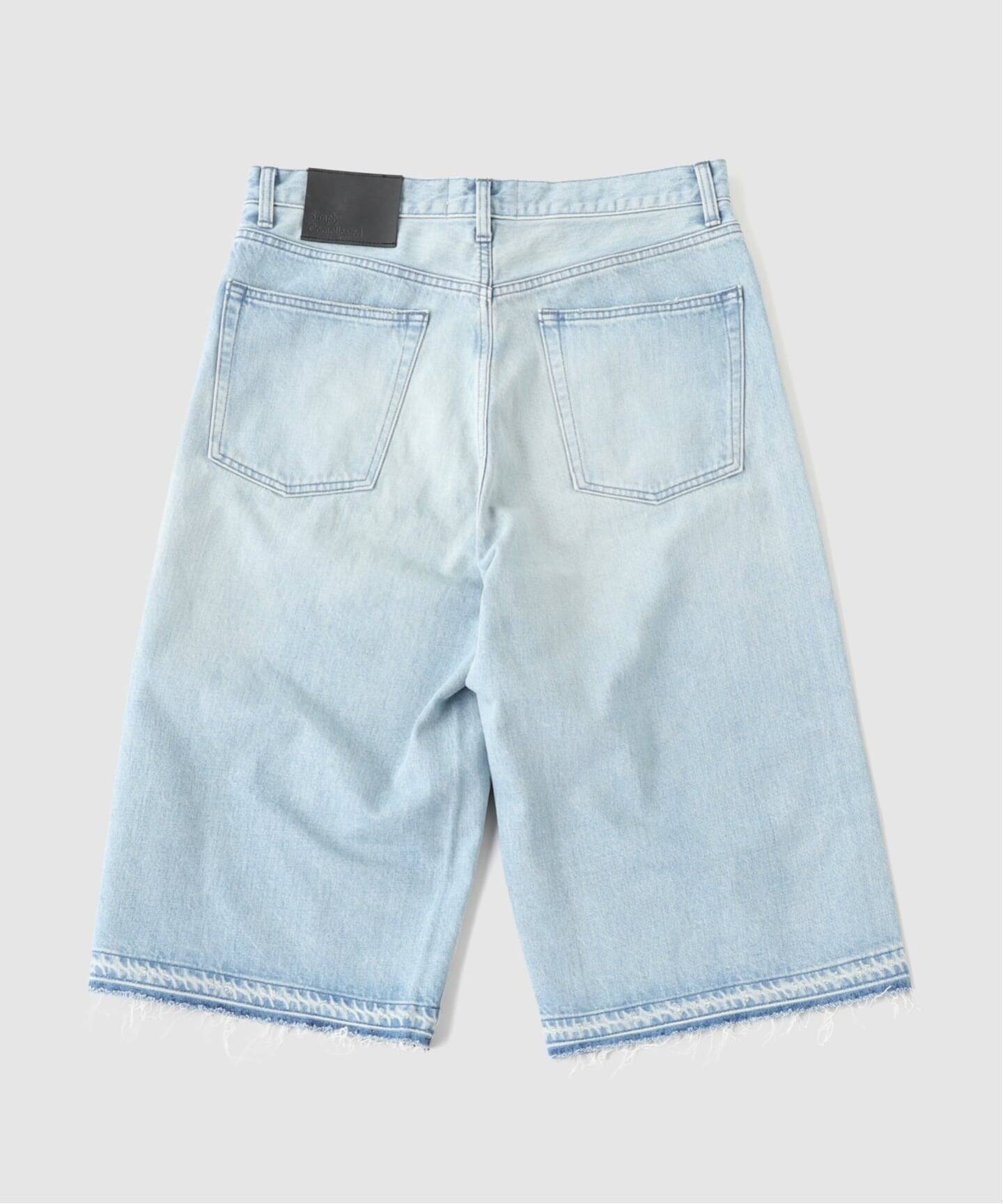 SimplyComplicated/シンプリーコンプリケイテッド BF SELVEDGE JORTS 