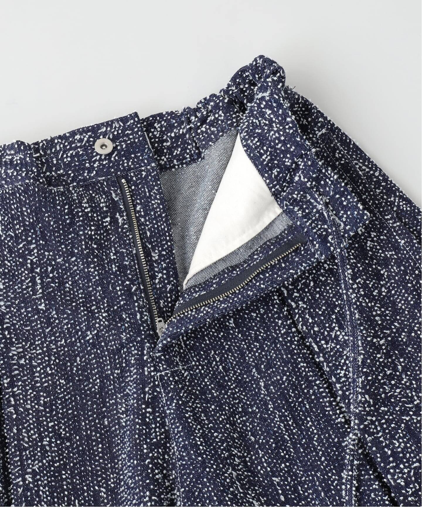 SAGE NATION / セイジネーション BOX PLEAT SHORT SNOW NEP（ショート
