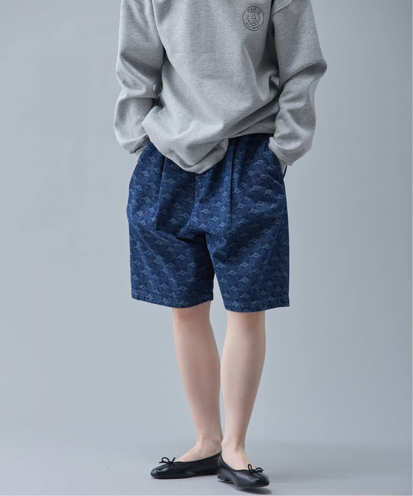 Paris Saint-Germain / パリ・サン＝ジェルマン】 JP Denim Shorts