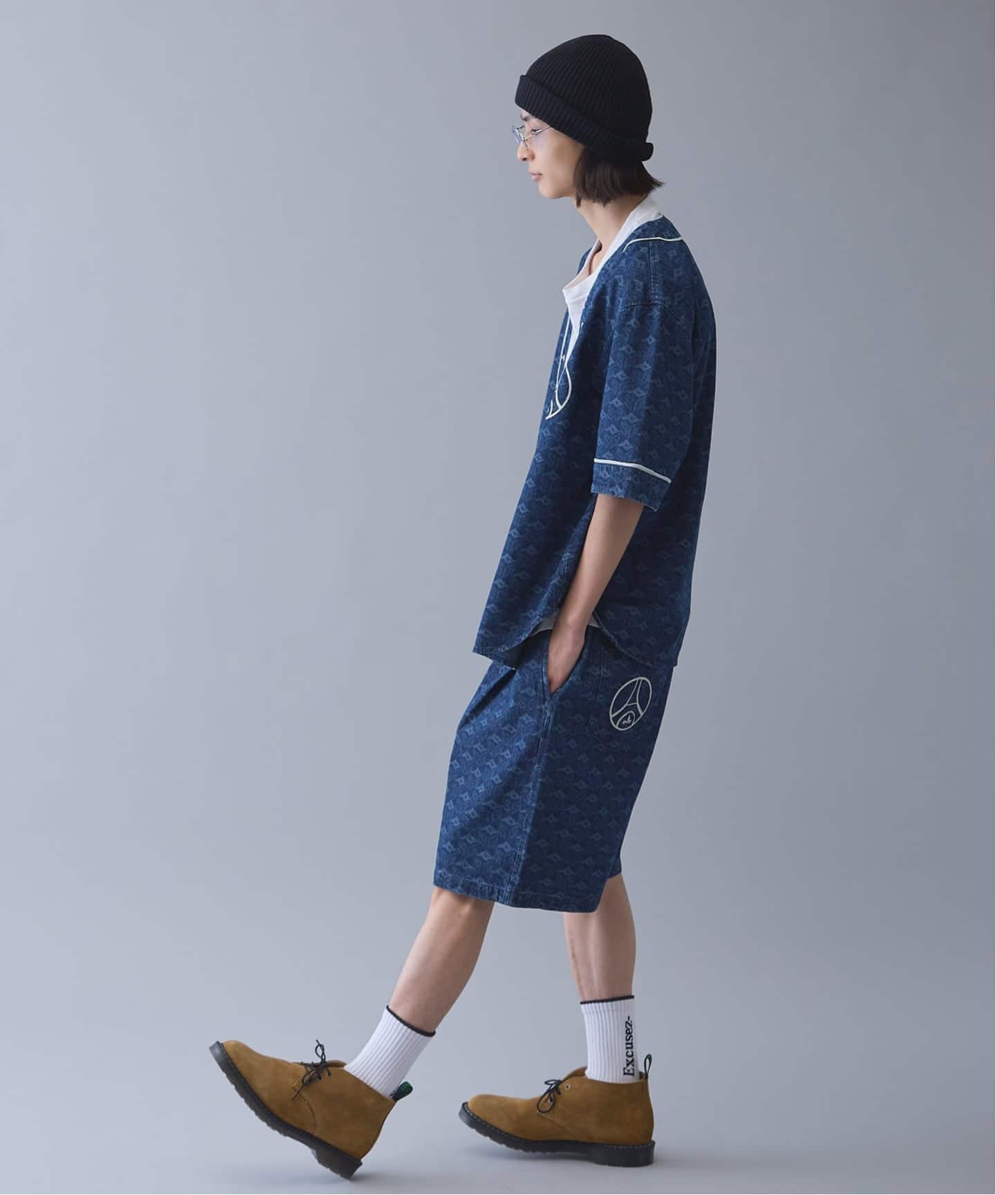Paris Saint-Germain / パリ・サン＝ジェルマン】 JP Denim Shorts