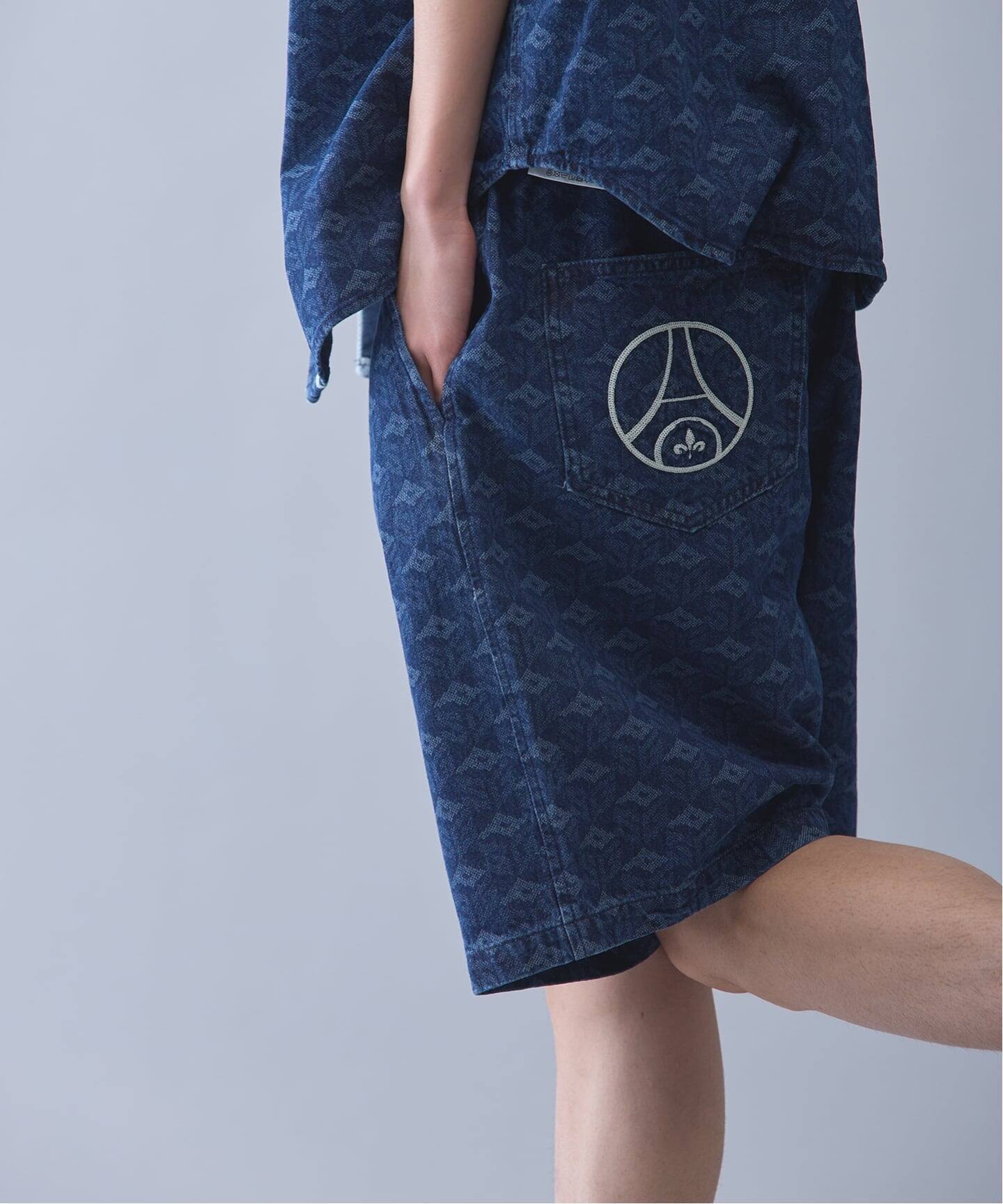 Paris Saint-Germain / パリ・サン＝ジェルマン】 JP Denim Shorts