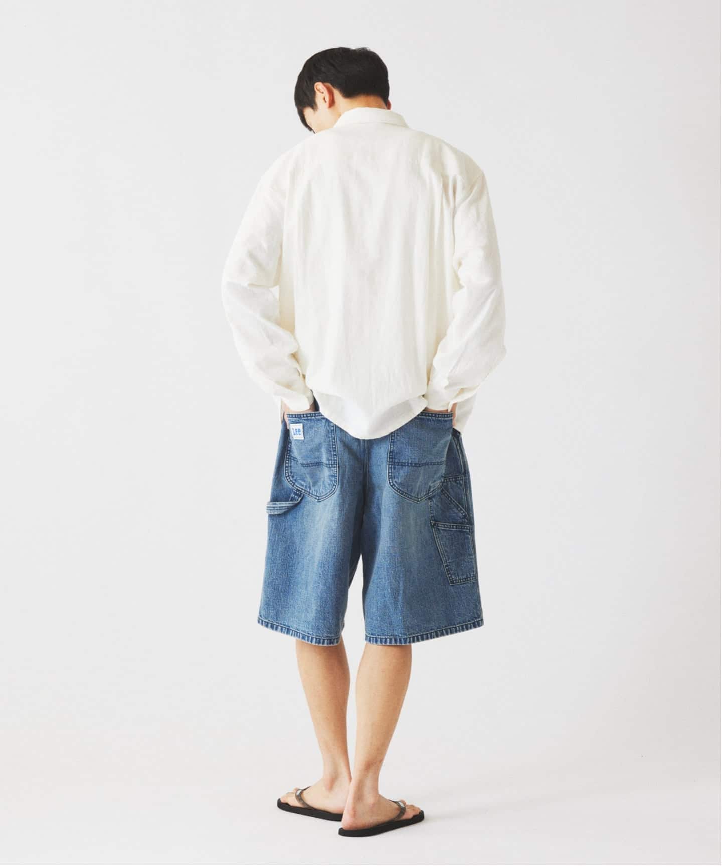 極太　Jorts バギーショーツ　ペインターショーツ　デニムショーツ 予約》Lee / リー 別注 バギー ペインター デニムショーツ（ショート
