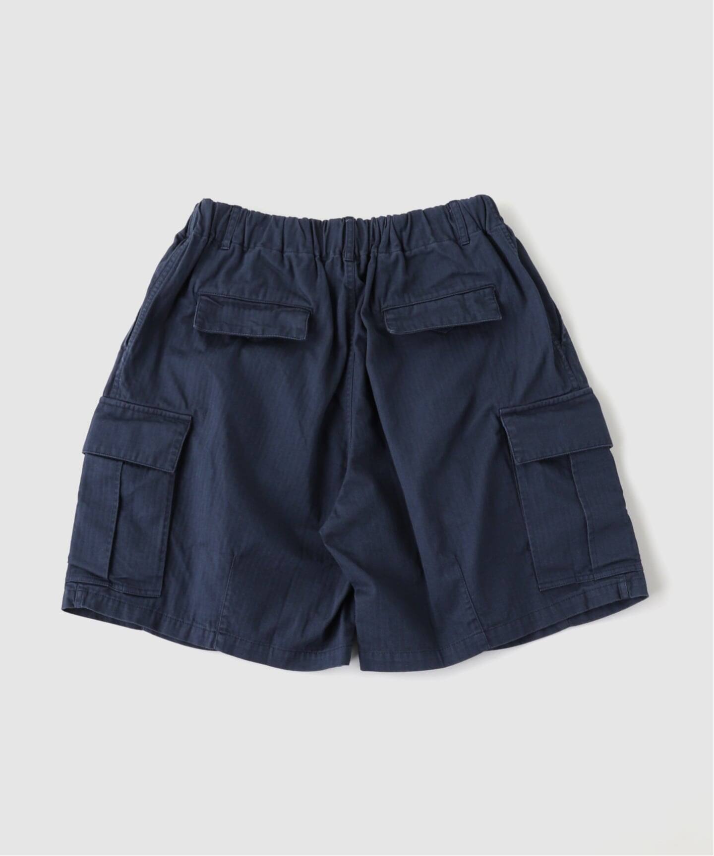 新品未使用　is-ness Herringbone 6PK shorts is-ness / イズネス Herringbone 6-Pocket Shorts（ショート・ハーフ