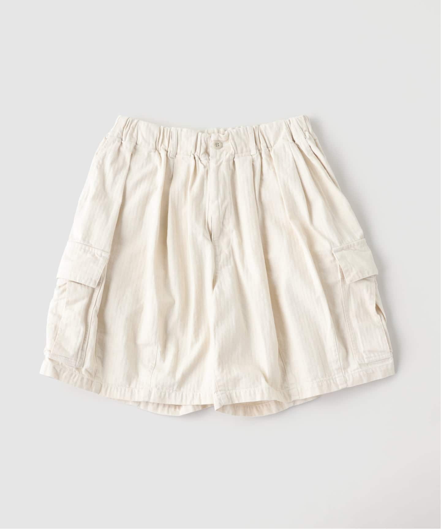 is-ness / イズネス Herringbone 6-Pocket Shorts（ショート・ハーフ