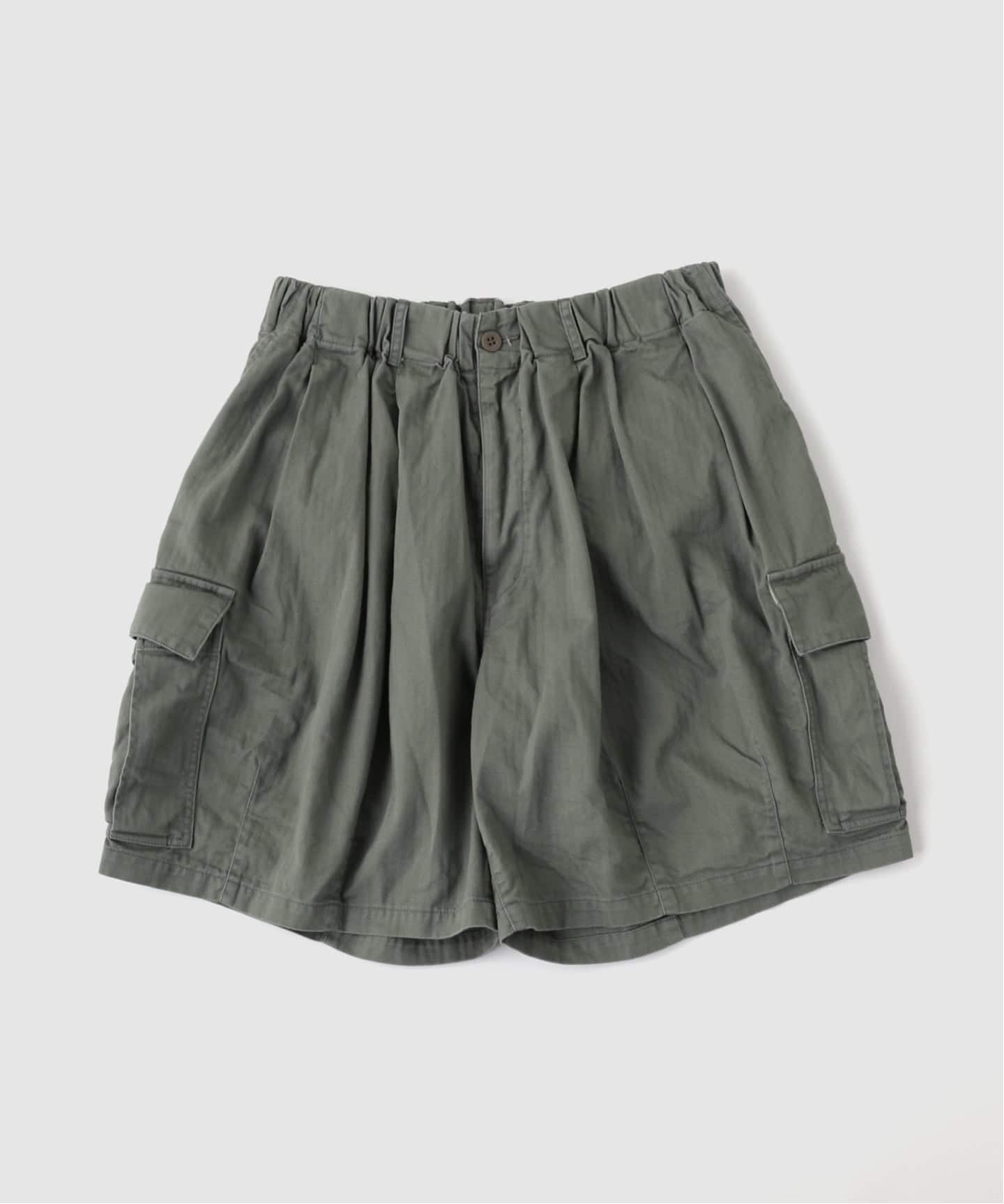 is-ness / イズネス Herringbone 6-Pocket Shorts（ショート・ハーフ