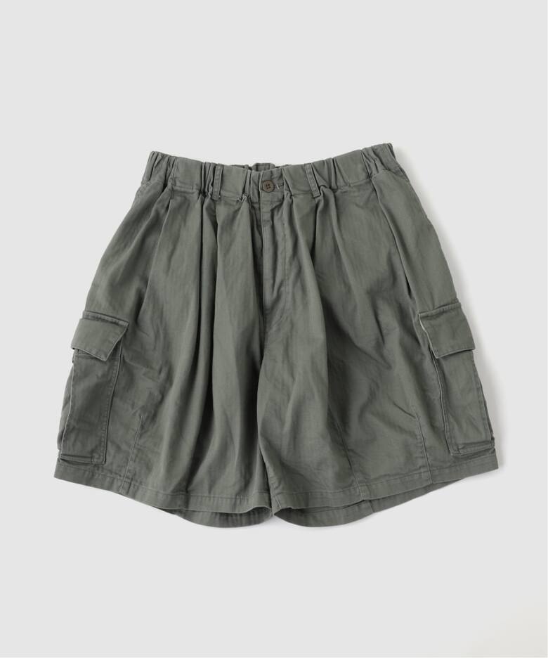 is-ness / イズネス Herringbone 6-Pocket Shorts（ショート・ハーフ