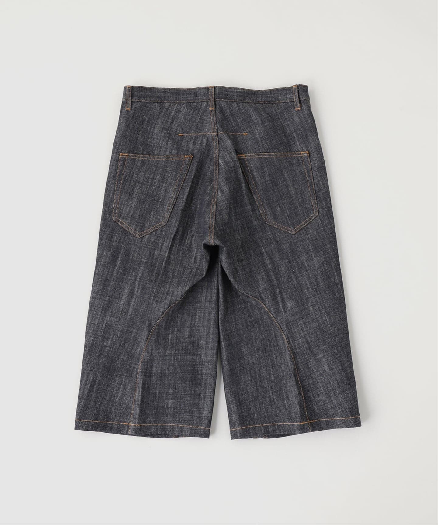 NVRFRGT / ネヴァーフォーゲット 3D TWISTED JORTS/RAW INDIGO