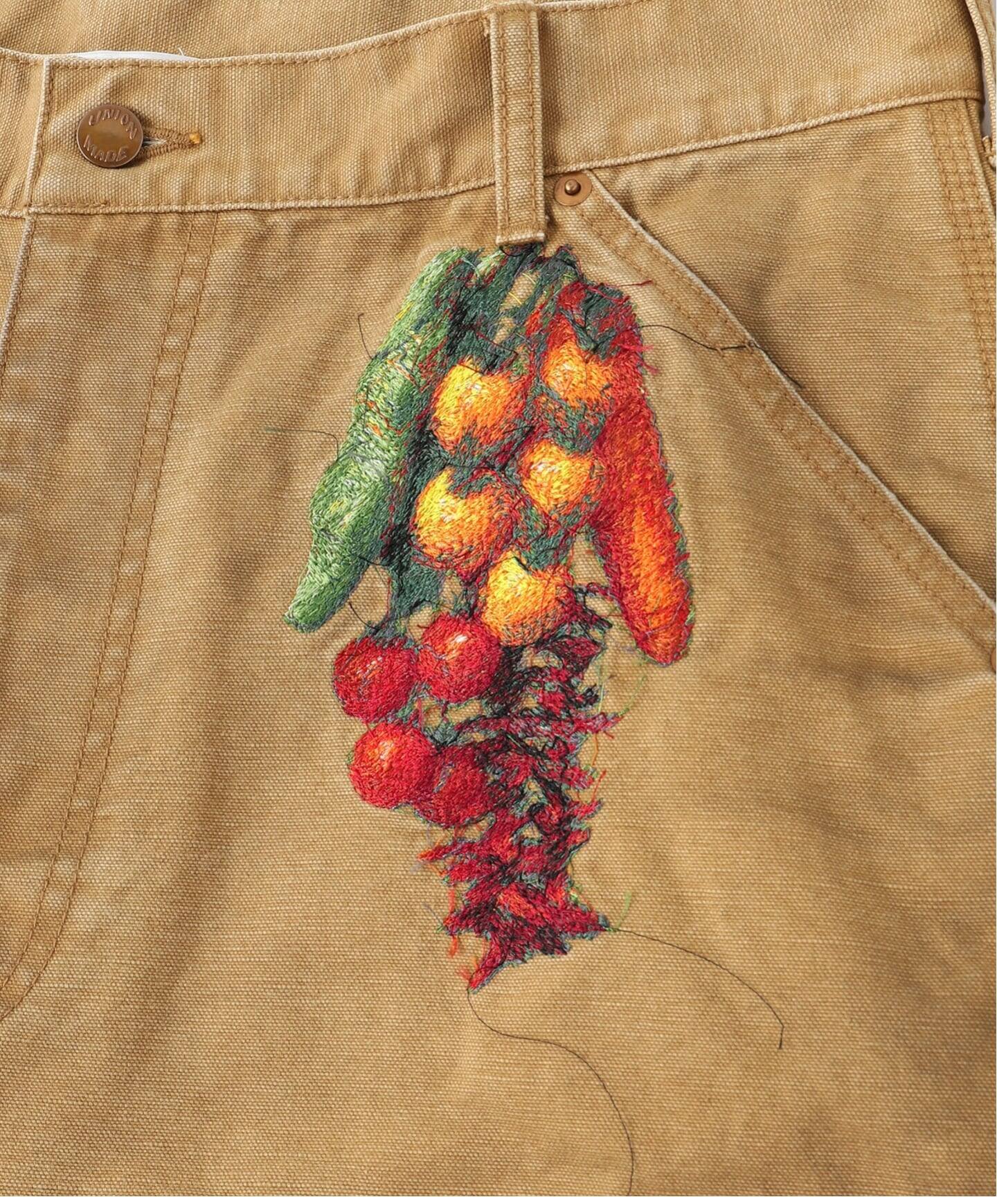 doublet / ダブレット VEGETABLE EMBROIDERY CUT-OFF PT（ショート