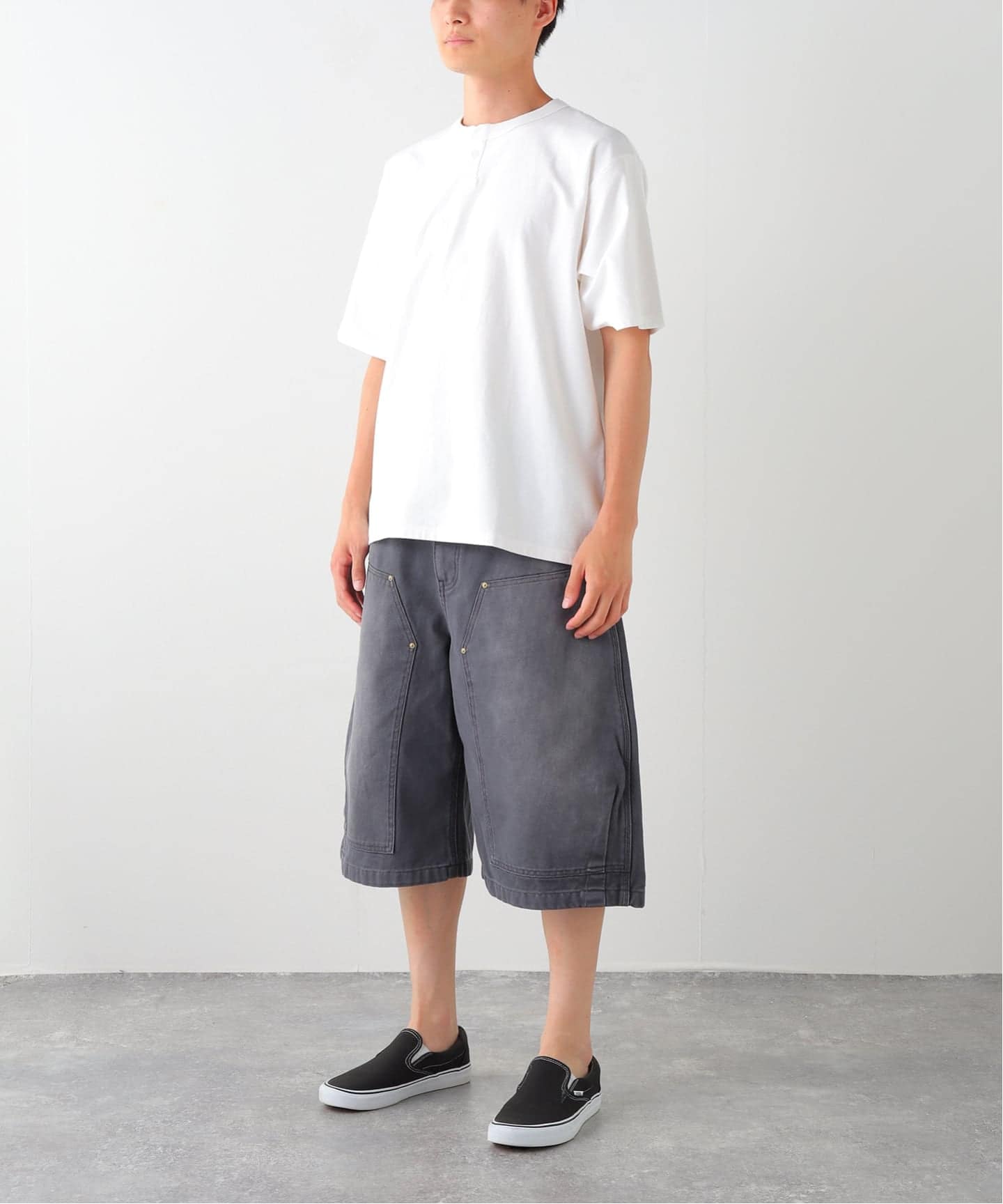 フェード ダブルニー ダック ショーツ（ショート・ハーフパンツ