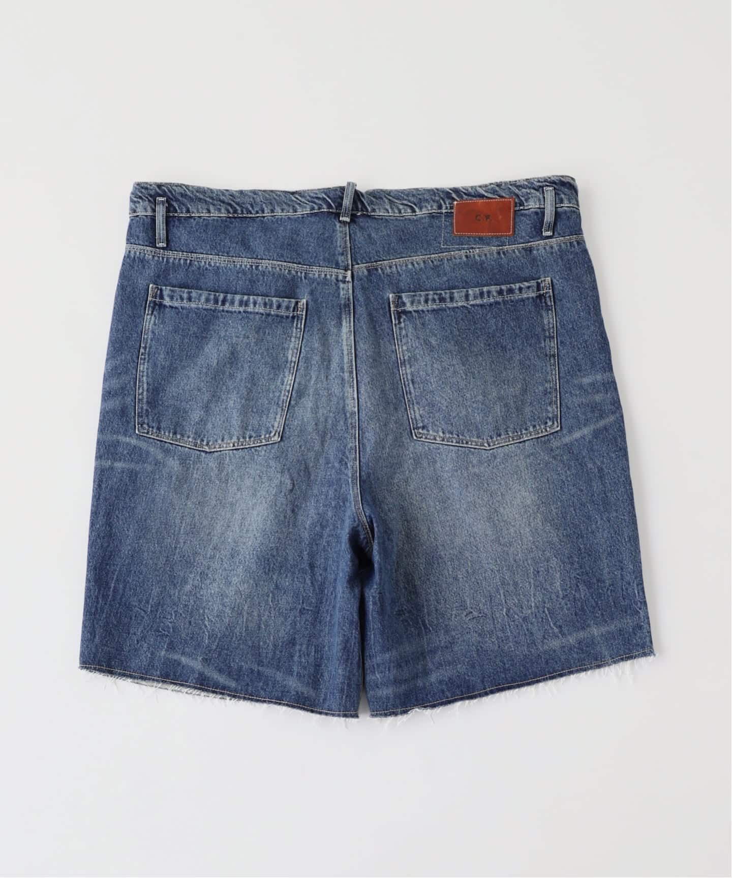 CAMIEL FORTGENS / カミエル・フォートヘンス BIG SHORTS vintage wash