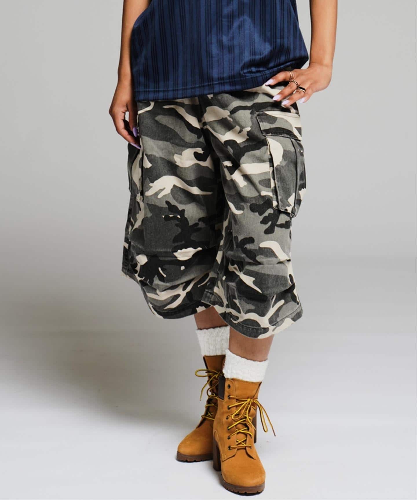 カモフラカーゴショートパンツ / J Camouflage Cargo Pants（ショート
