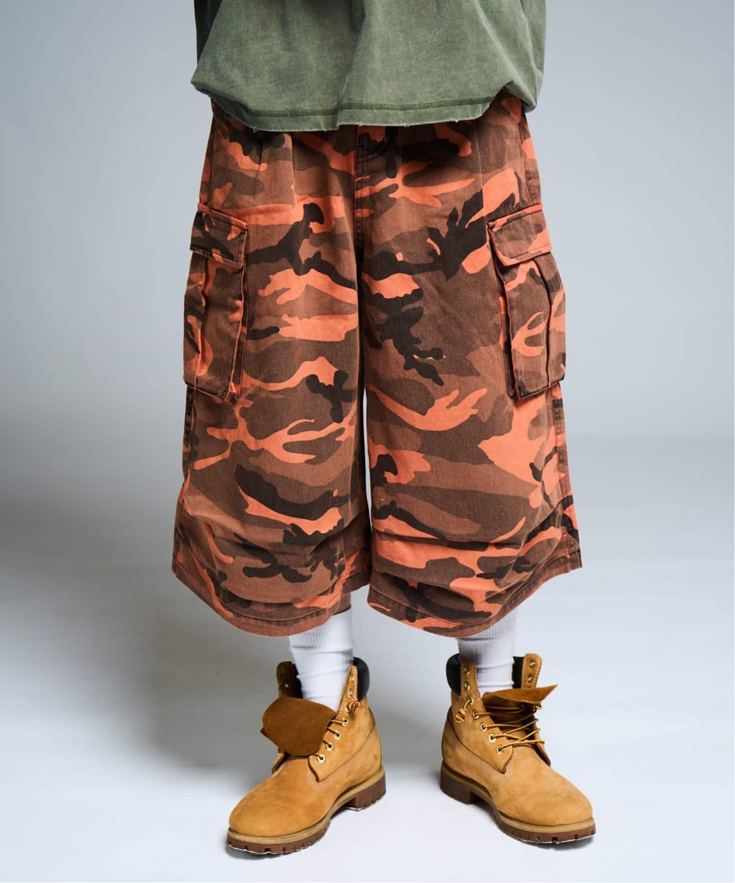 カモフラカーゴショートパンツ / J Camouflage Cargo Pants（ショート
