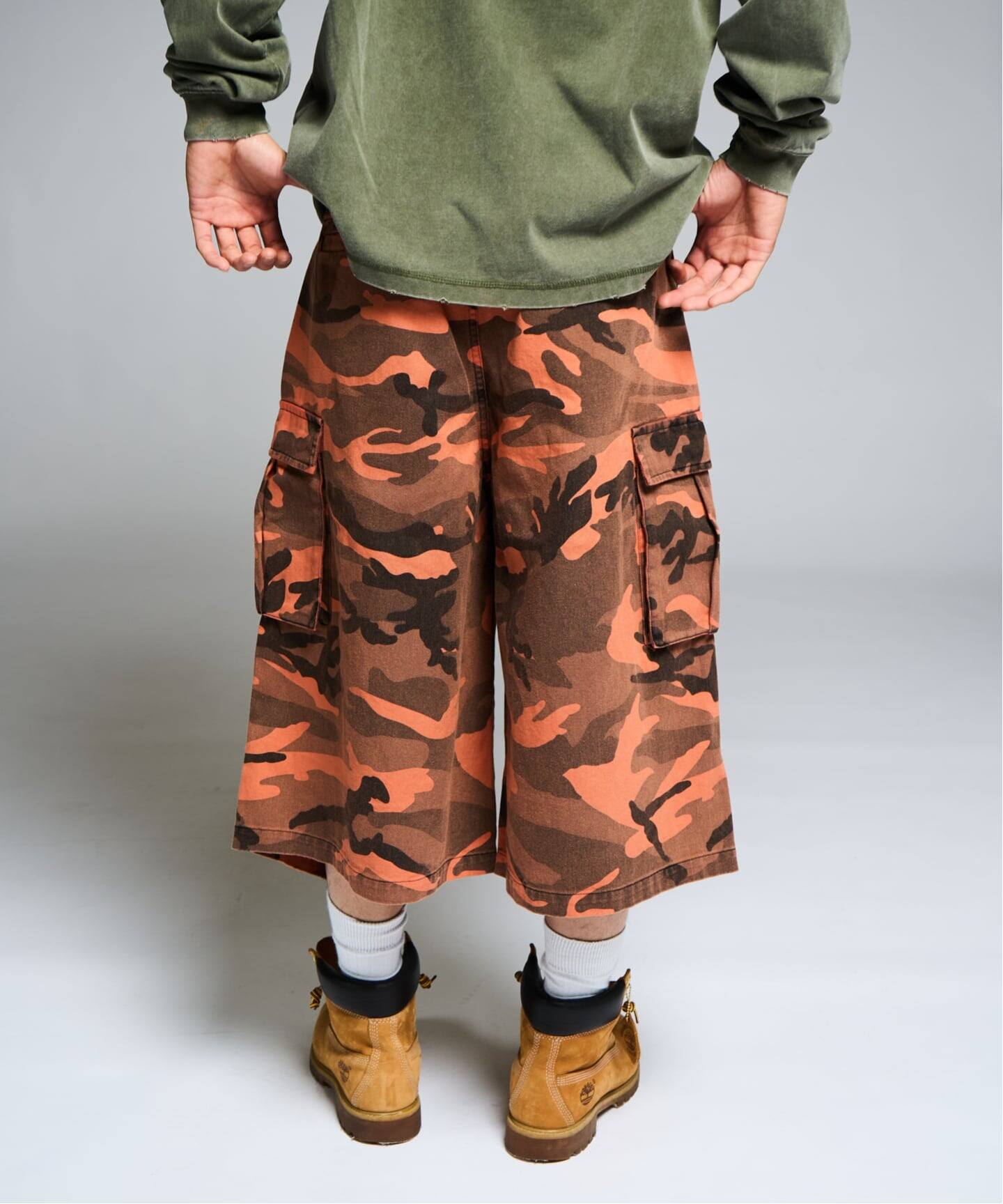 カモフラカーゴショートパンツ / J Camouflage Cargo Pants（ショート