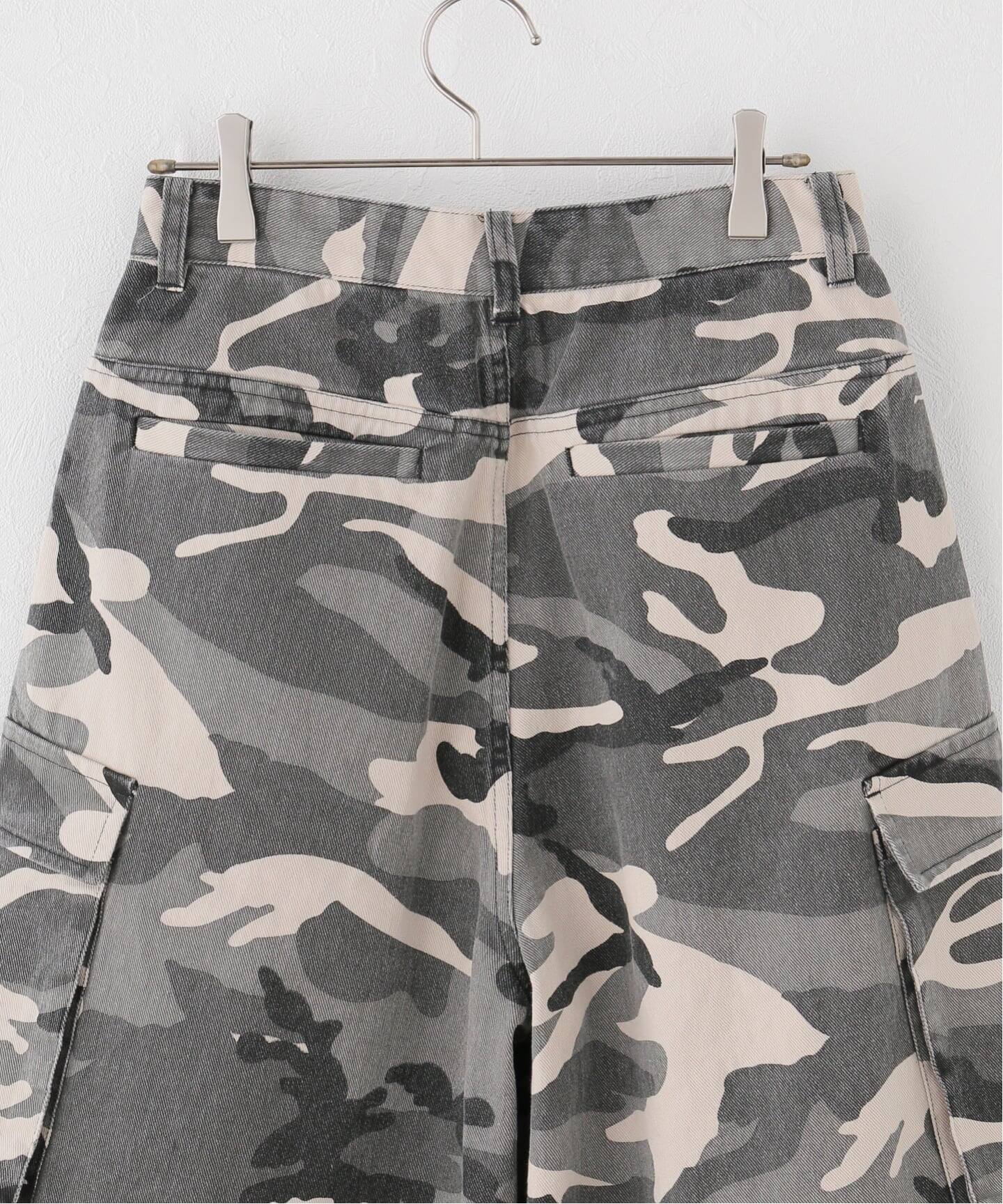 カモフラカーゴショートパンツ / J Camouflage Cargo Pants（ショート