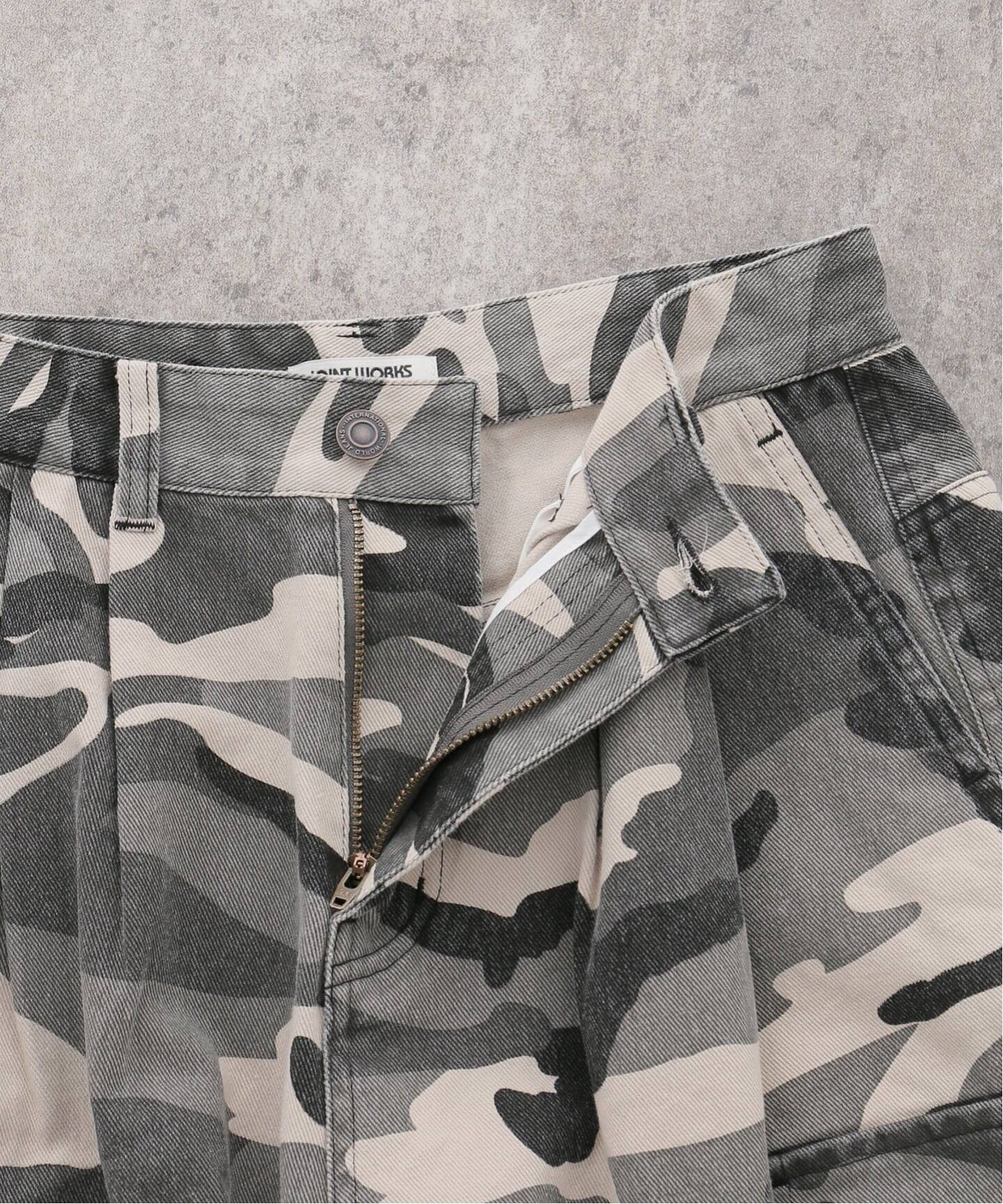 カモフラカーゴショートパンツ / J Camouflage Cargo Pants（ショート