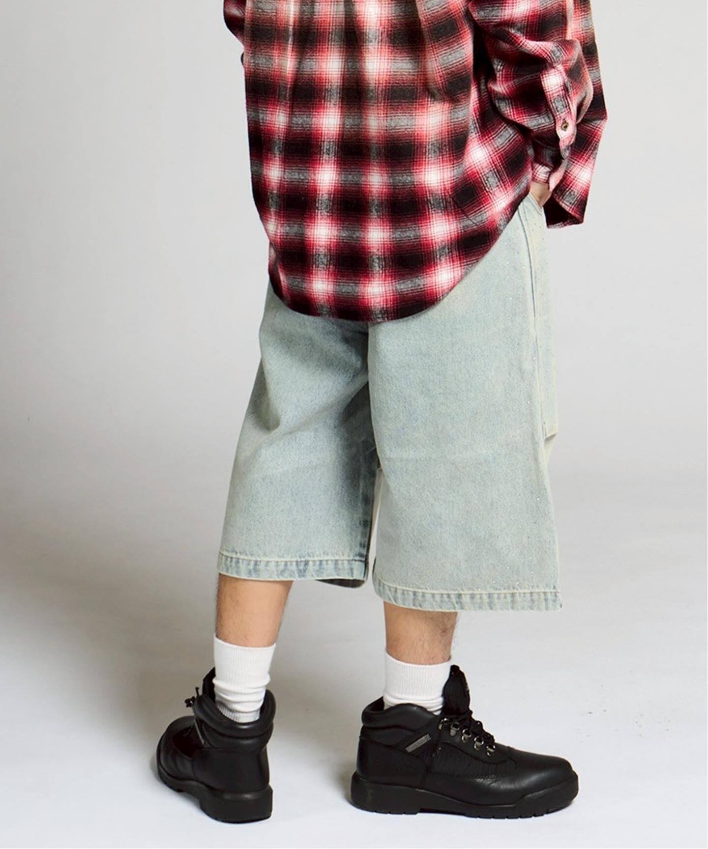 ラインストーン デニムショーツ / J Rhine Stone Denim Shorts