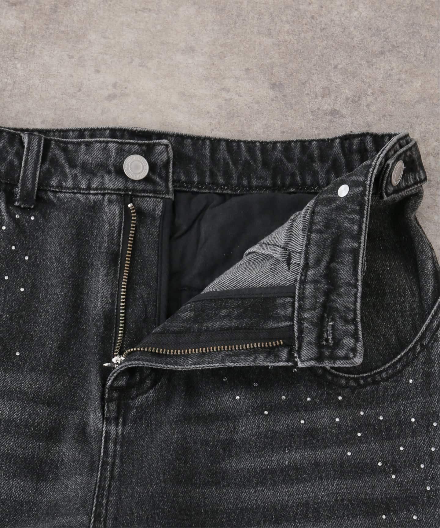 ラインストーン デニムショーツ / J Rhine Stone Denim Shorts