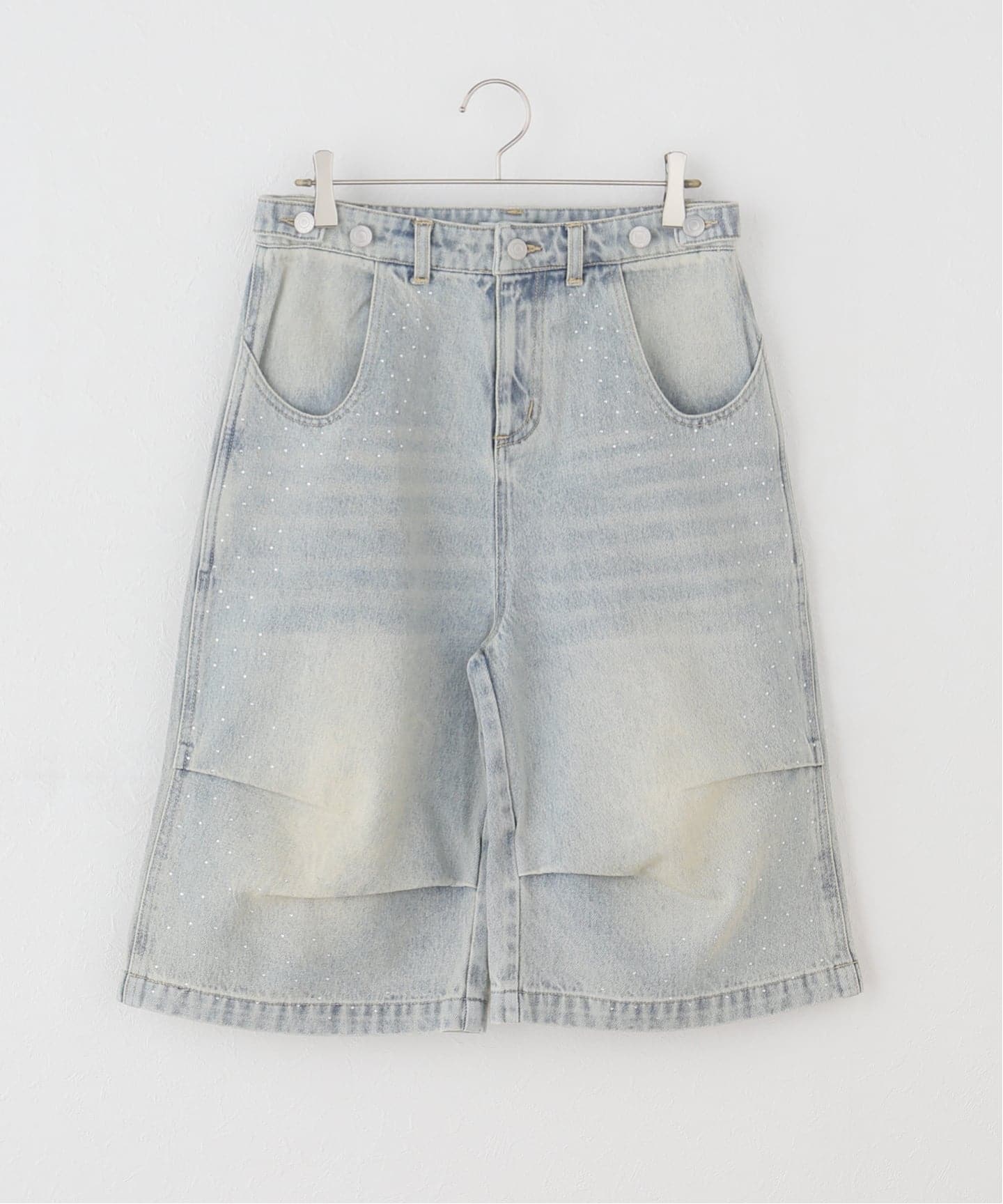ラインストーン デニムショーツ / J Rhine Stone Denim Shorts