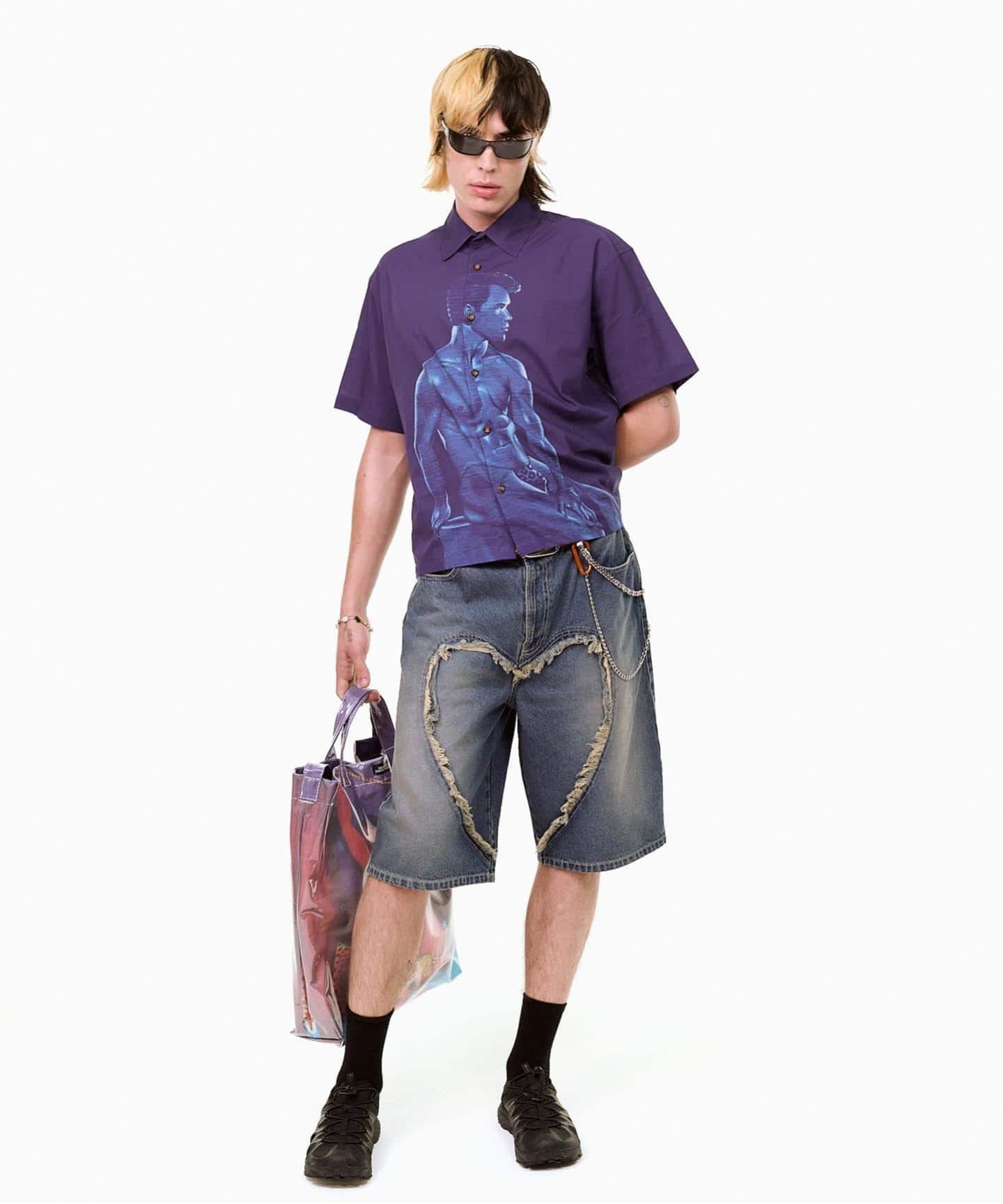 値下げ交渉可◎ Carne Bollente カルネボレンテ ハーフパンツ 28 Carne Bollente / カルネボレンテ Love Shorts（ショート・ハーフ