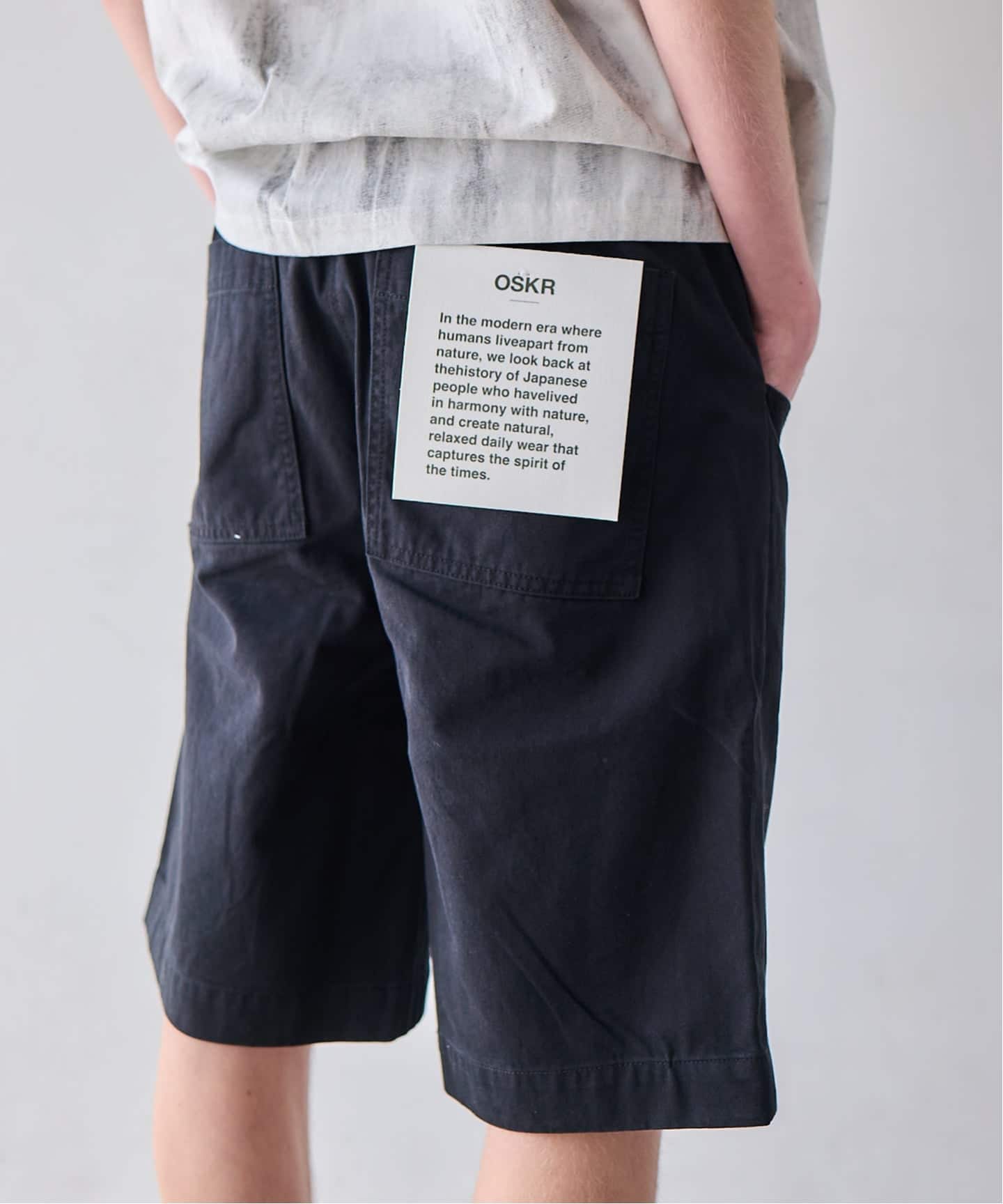 OSKR / オーエスケーアール Chino Faded Stand Up Shorts（ショート