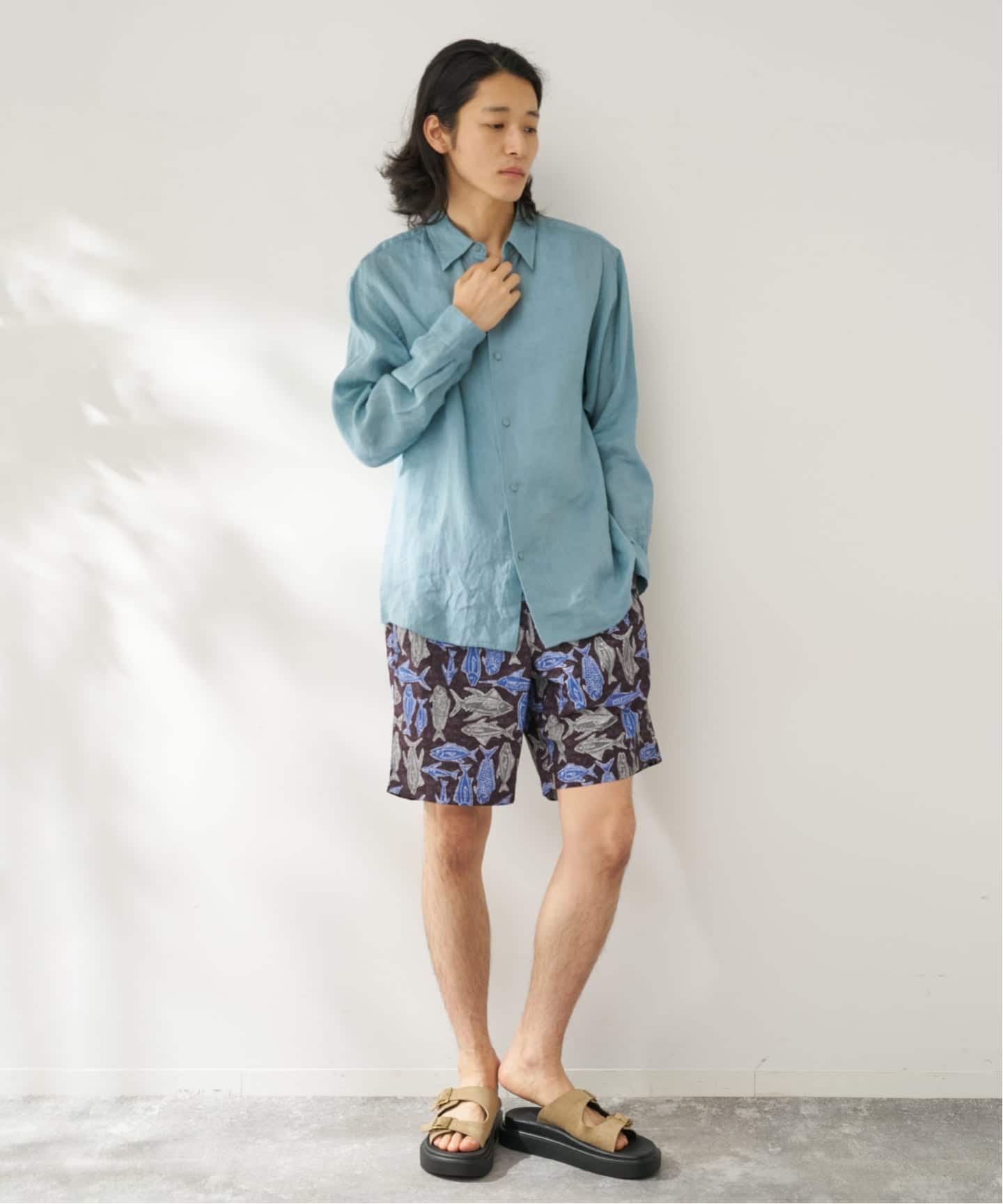 Ron Herman ロンハーマン】Edit Denim別注 タイダイ デニム ショーツ