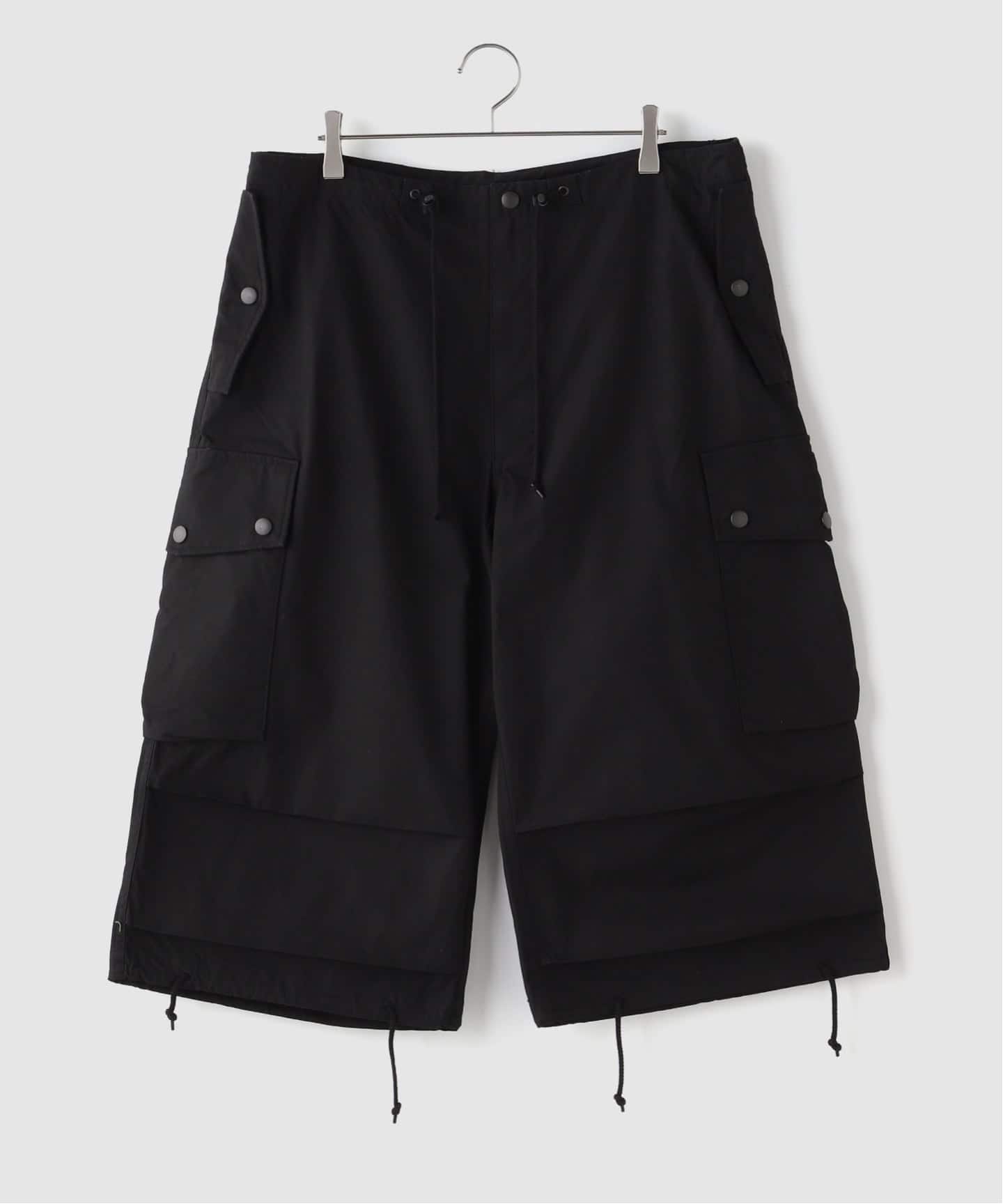ニードルスブラックハーフパンツ　S 中古・古着通販】Needles (ニードルズ) ハーフパンツ ブラック サイズ