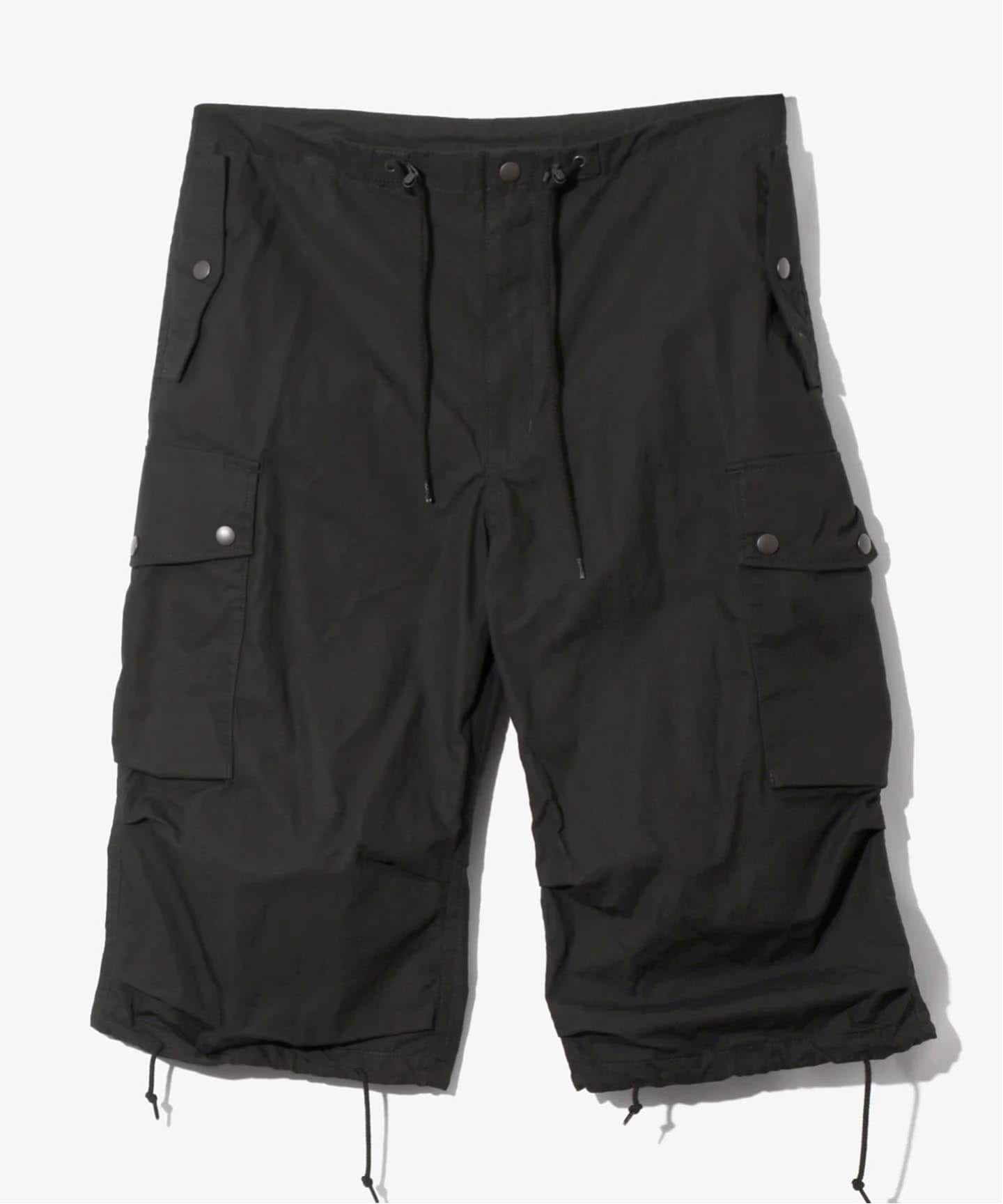 Needles フィールド ショート コットン 黒 XL NEEDLES/ニードルズ Field Short - Cotton Ripstop（ショート・ハーフ