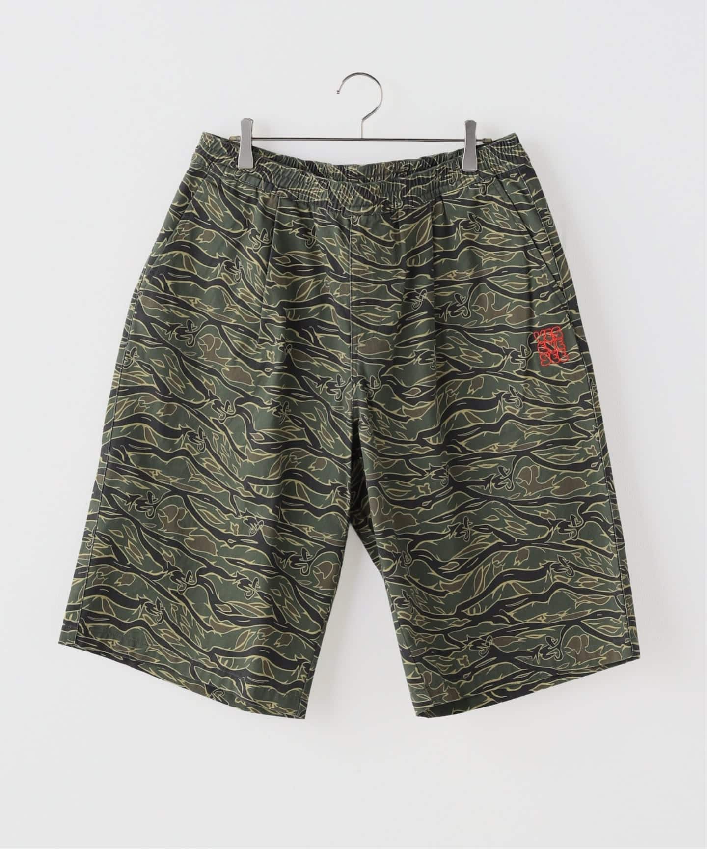 AURALEE (オーラリー) PRINTED AIRY SILK SHORTS（ショート・ハーフ