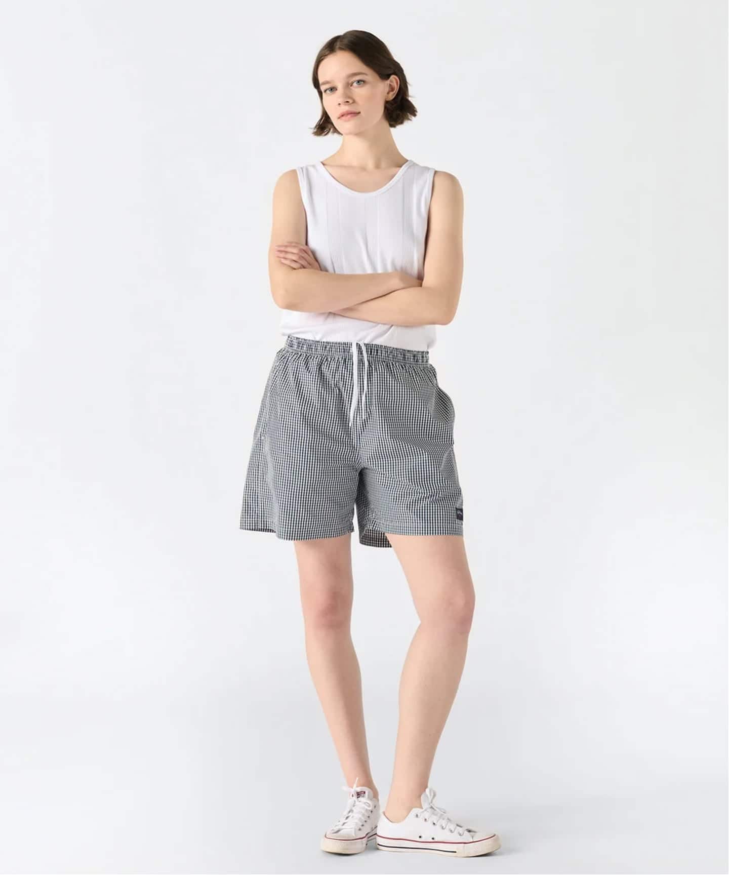 Gingham Swim Trunks（ショート・ハーフパンツ）｜NOAH（ノア）の通販