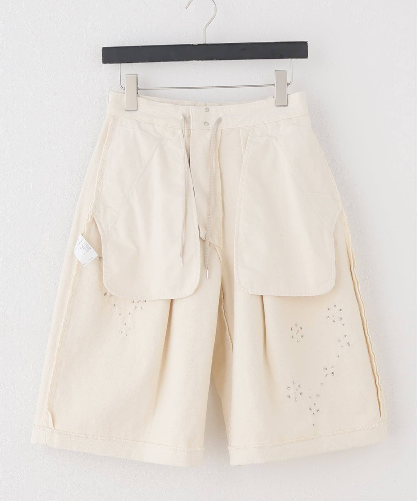 TANAKA / タナカ HAKAMA JEAN SHORTS（ショート・ハーフパンツ