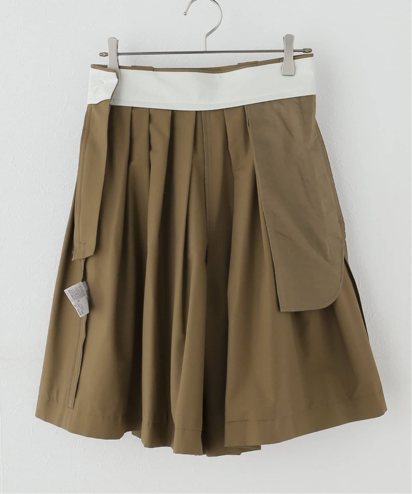Ujoh/ウジョー Tuck Culottes（ショート・ハーフパンツ）｜NOBLE