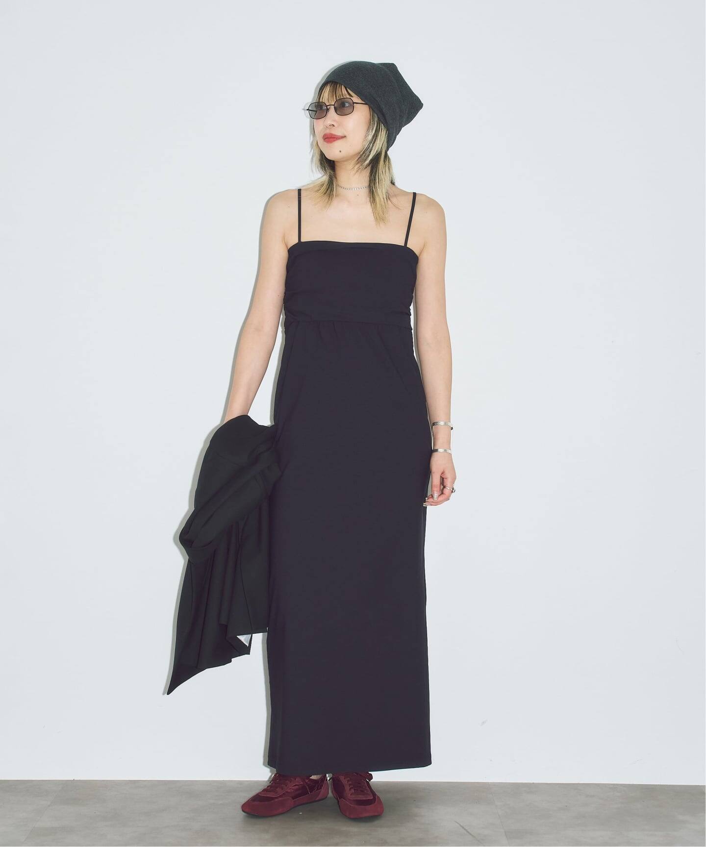 2WAY CAMI DRESS：ワンピース　ブラック38 2WAY CAMI DRESS：ワンピース（ワンピース）｜CITYSHOP（シティ