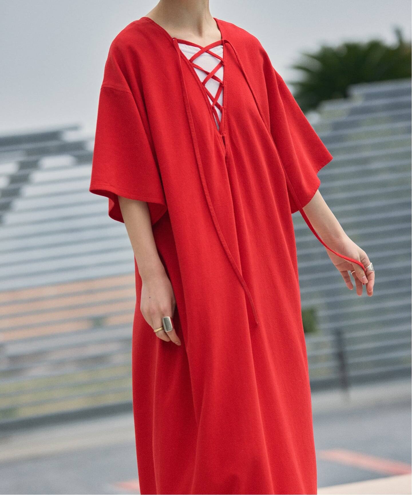 LACE UP DRESS：ワンピース（ワンピース）｜CITYSHOP（シティショップ
