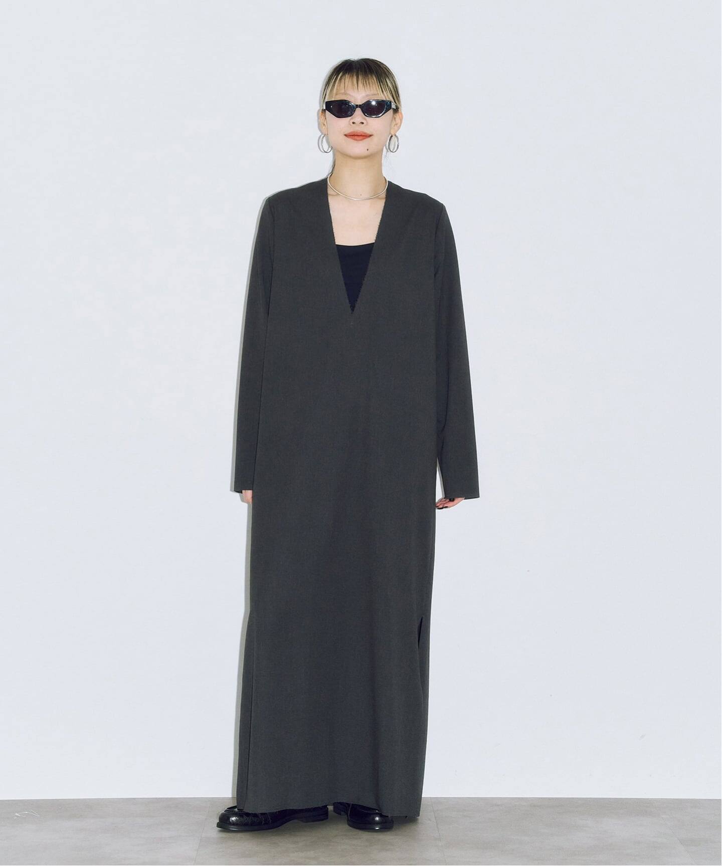 V NECK LEAN DRESS：ワンピース（ワンピース）｜CITYSHOP（シティ