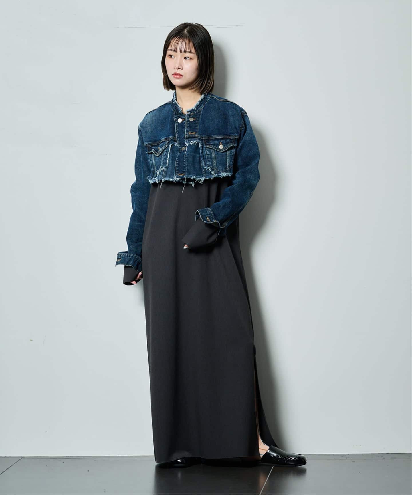 予約》V NECK LEAN DRESS：ワンピース（ワンピース）｜CITYSHOP
