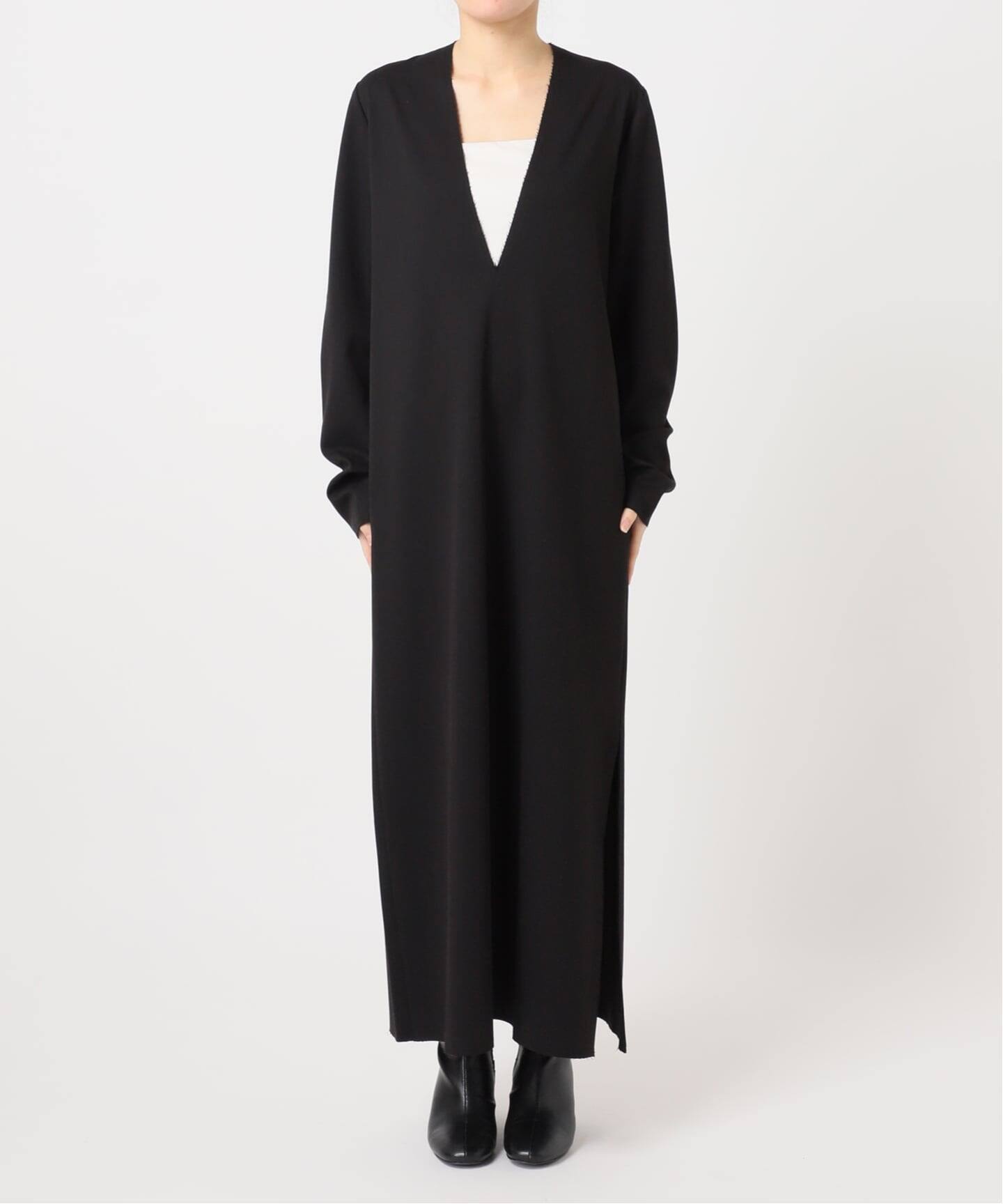 【専用】city shop V NECK LEAN DRESS ワンピース 36 V NECK LEAN DRESS：ワンピース（ワンピース）｜CITYSHOP（シティ