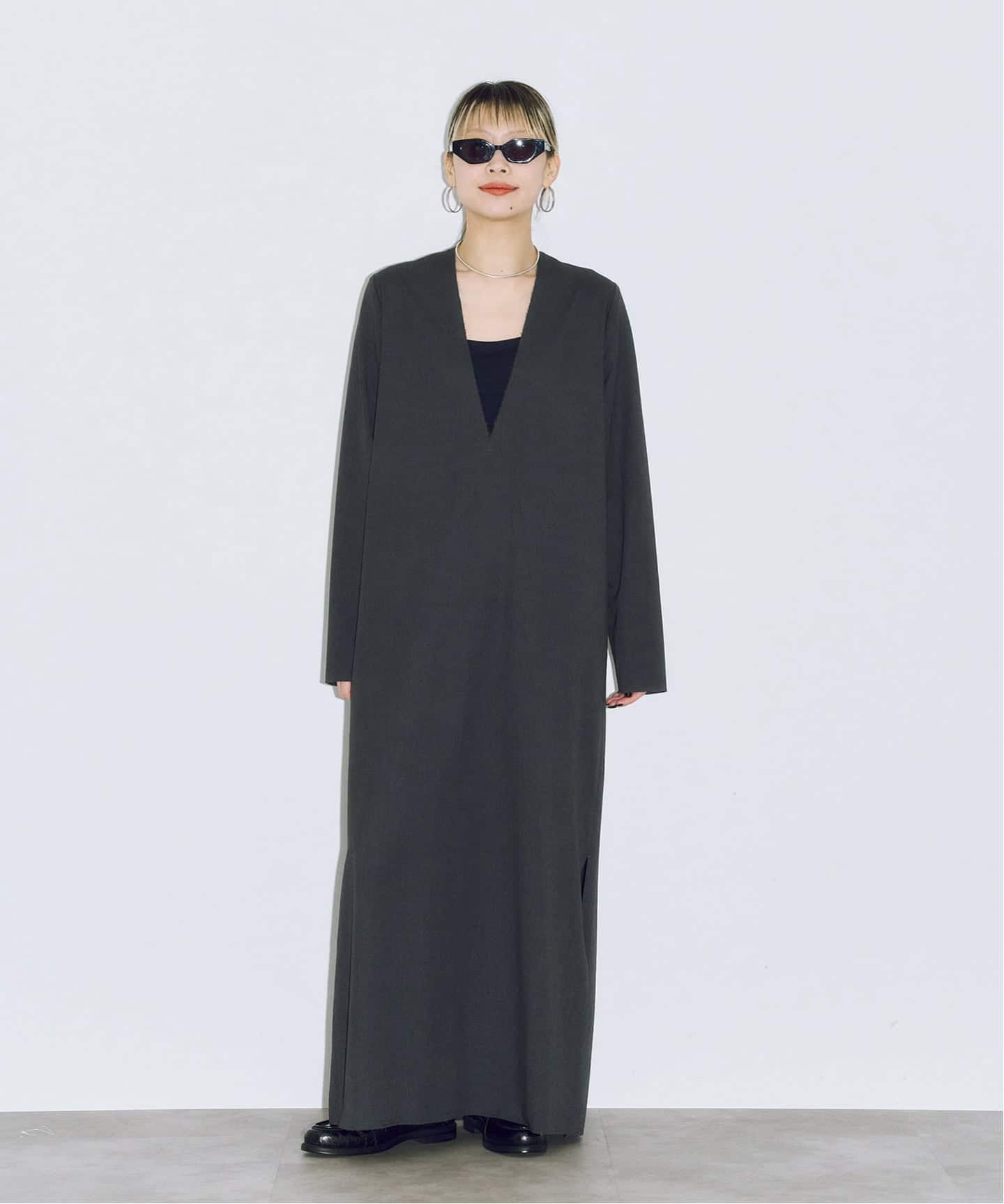 追加2》V NECK LEAN DRESS：ワンピース（ワンピース）｜CITYSHOP