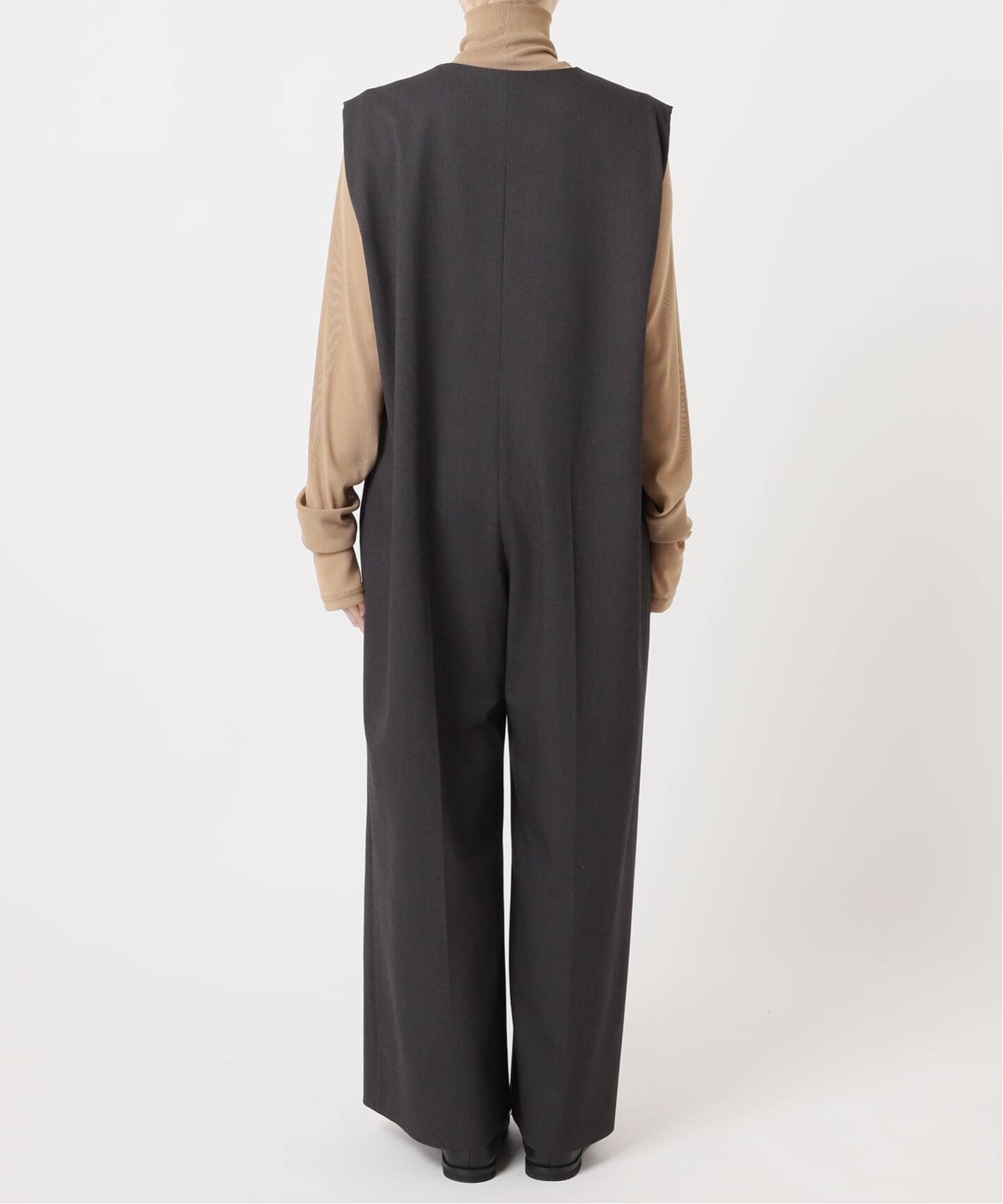 UNUSED つなぎ　オールインワン 予約》ZIP JUMP SUIT：オールインワン（つなぎ／オールインワン